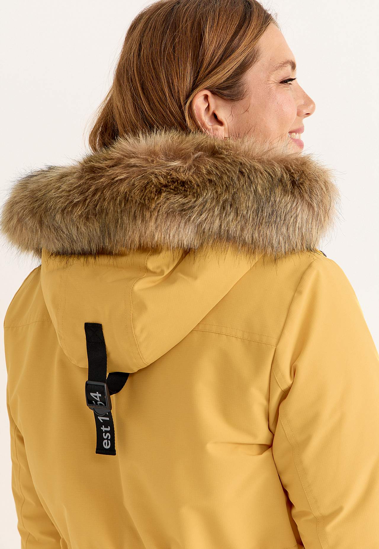Warm-lined parka Ice