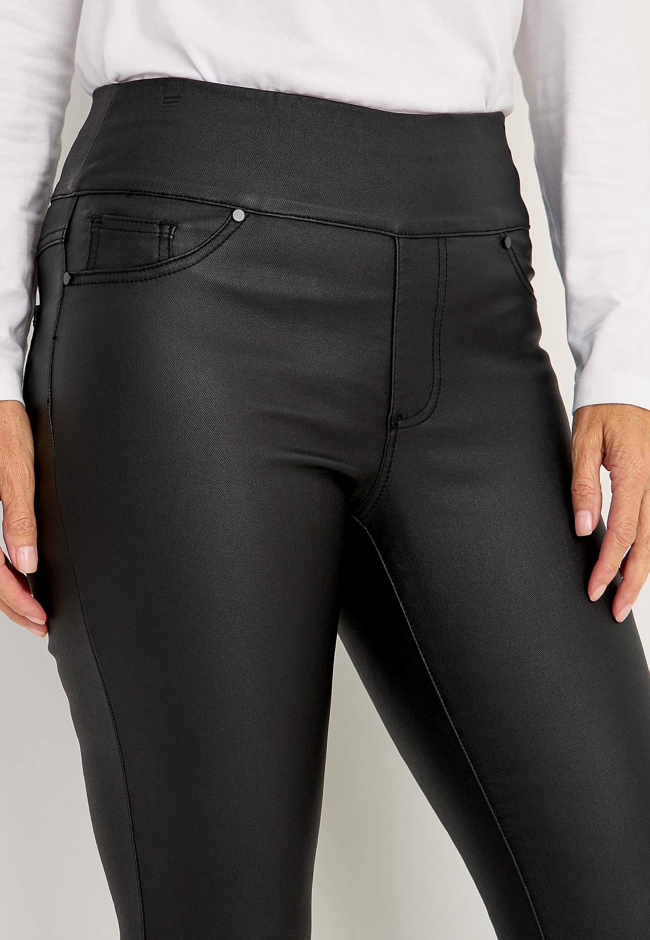 Coated treggings