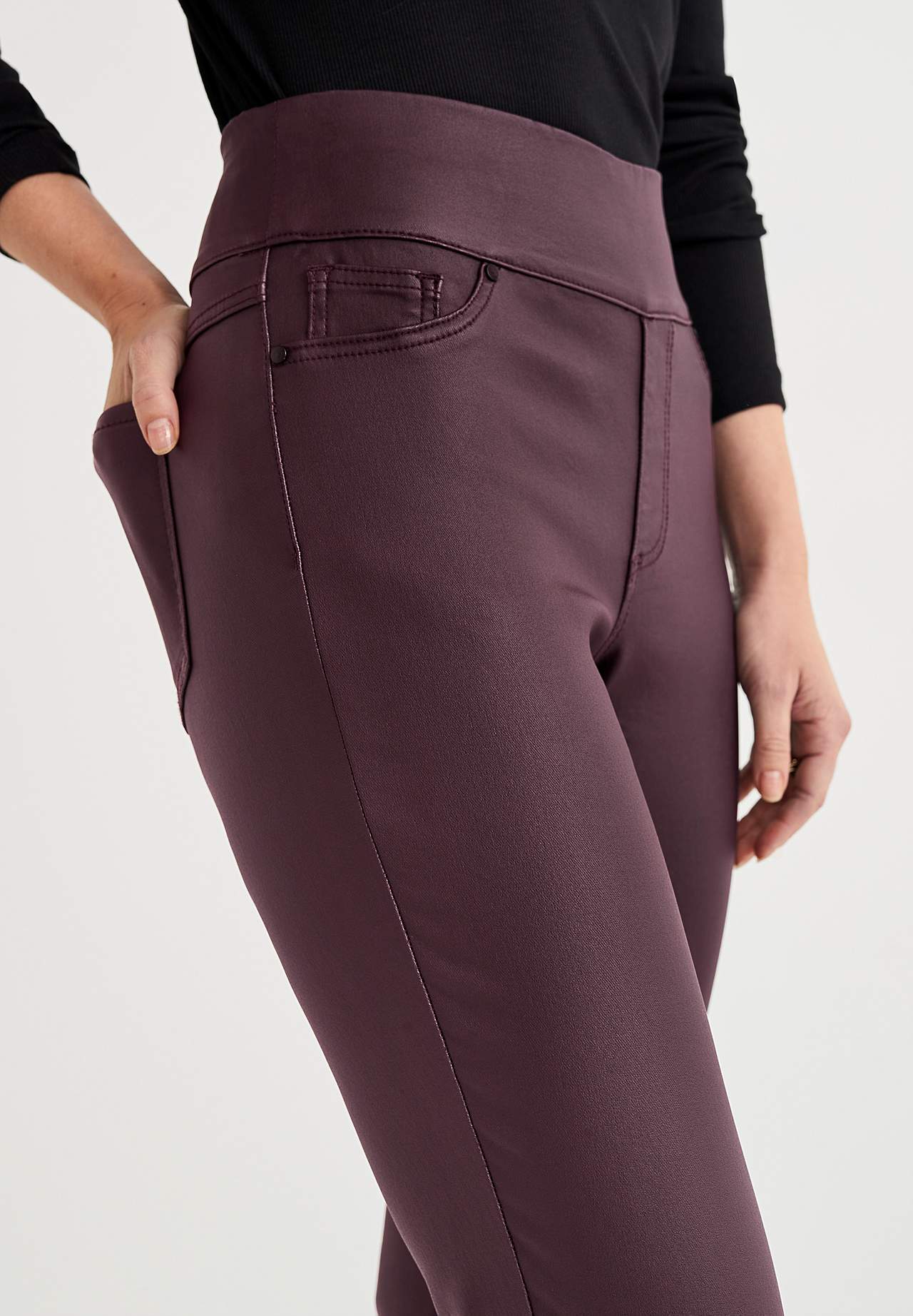 Coated treggings Corinne