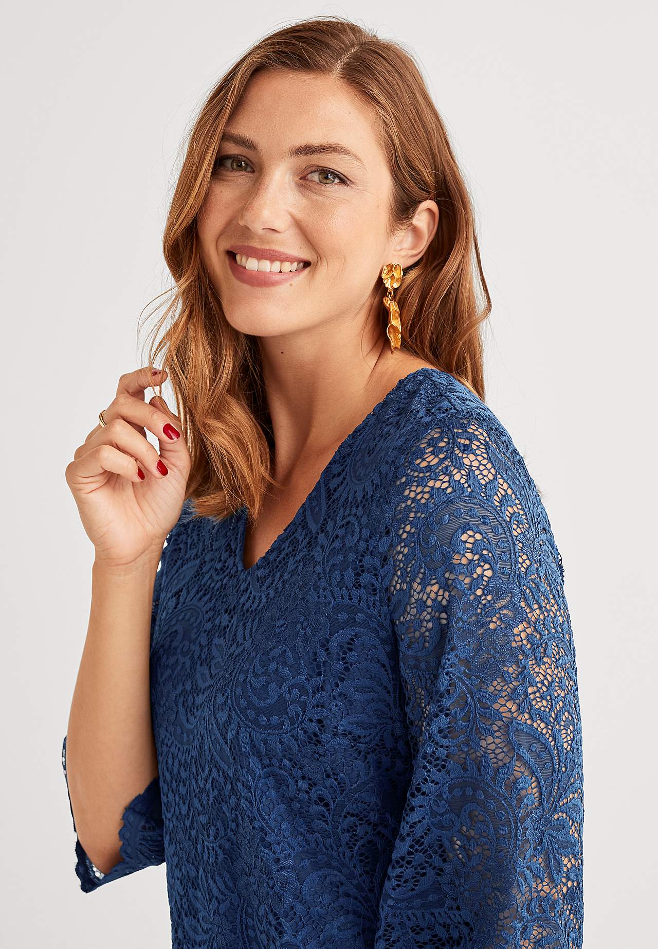 Beautiful lace tunic
