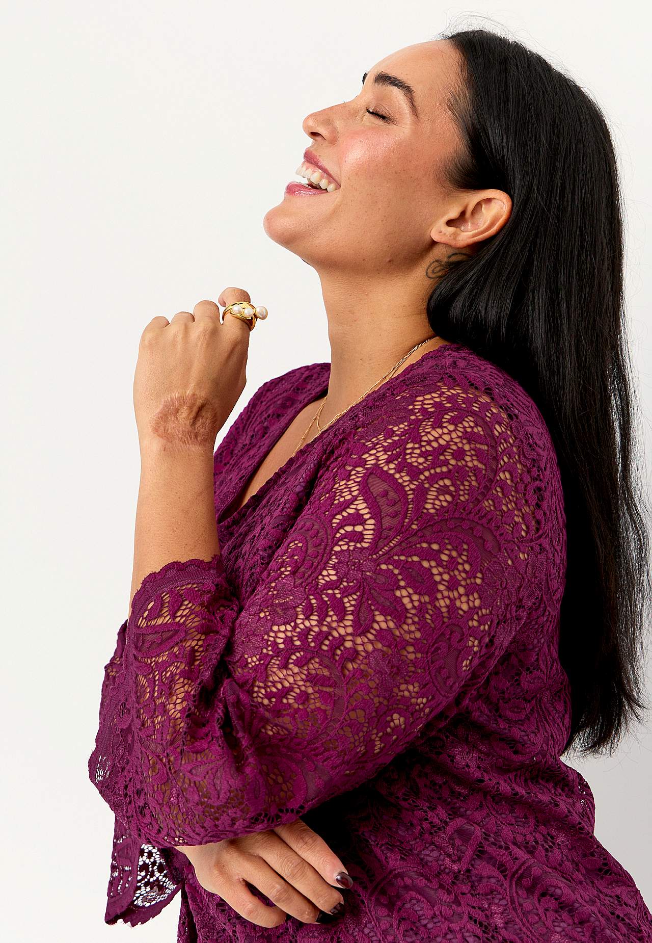 Beautiful lace tunic
