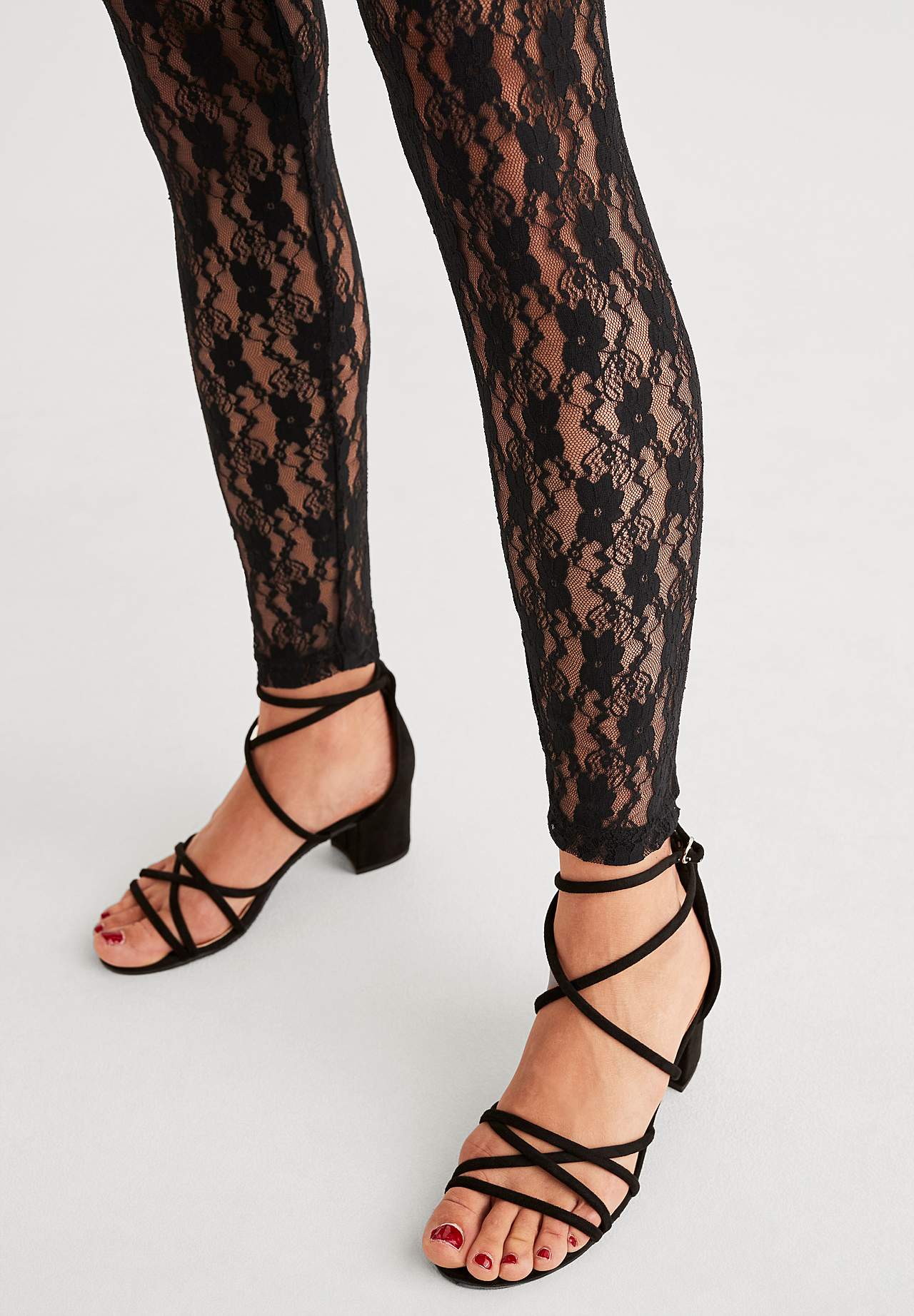 Lace leggings