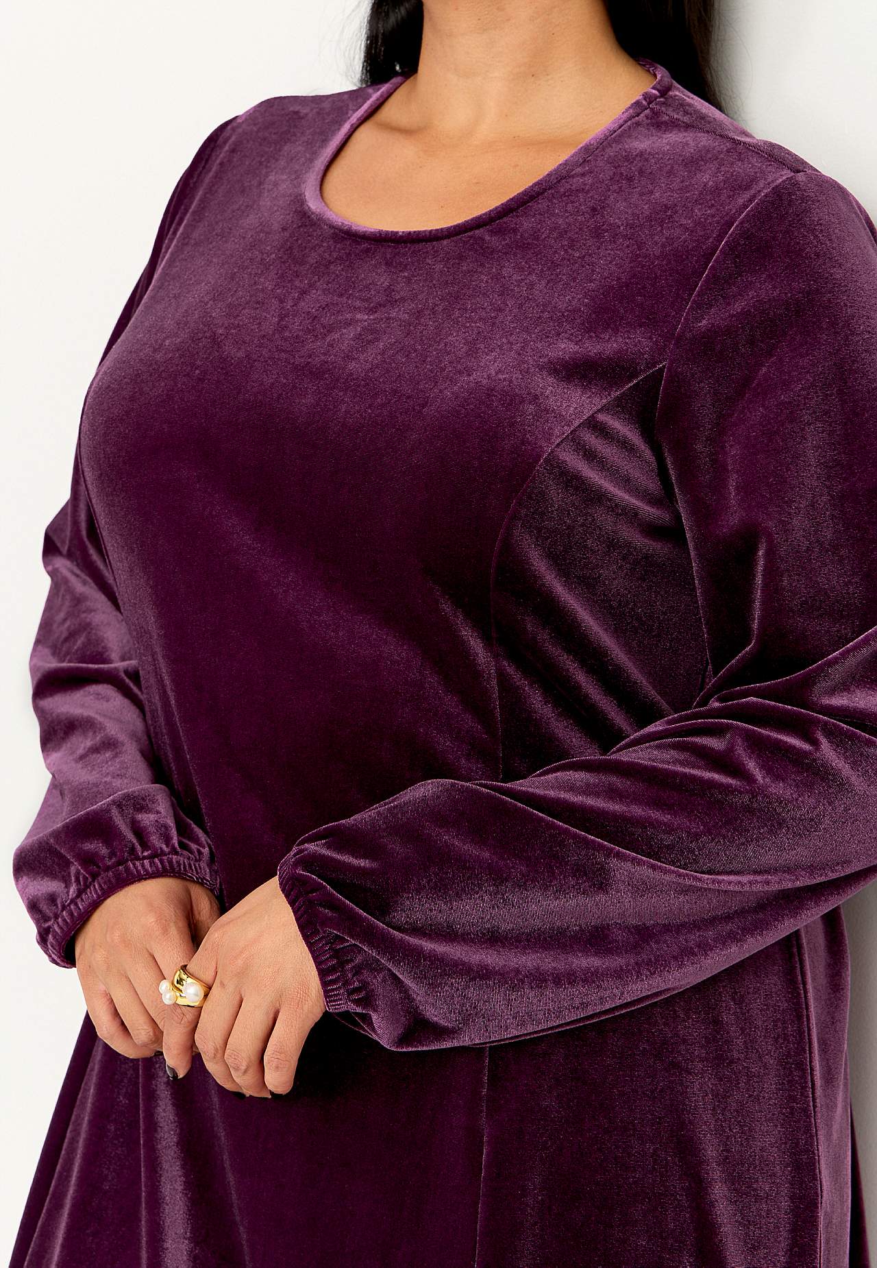Party dress in velvet