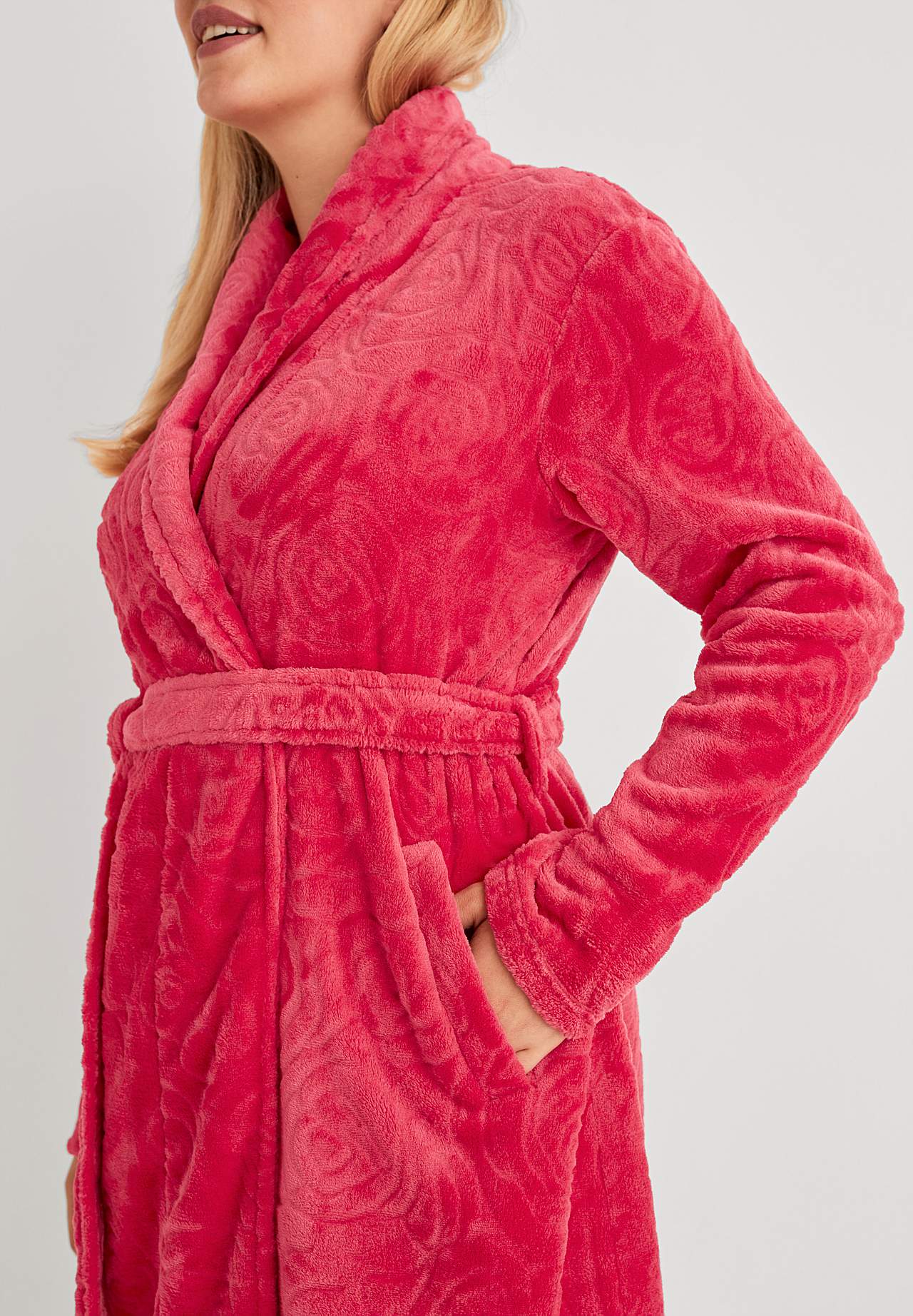 Robe in soft fleece