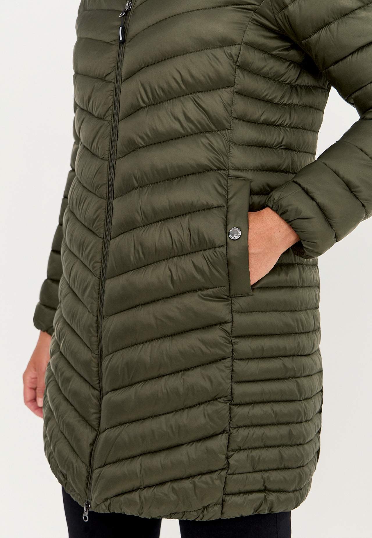 Quilted lightweight coat