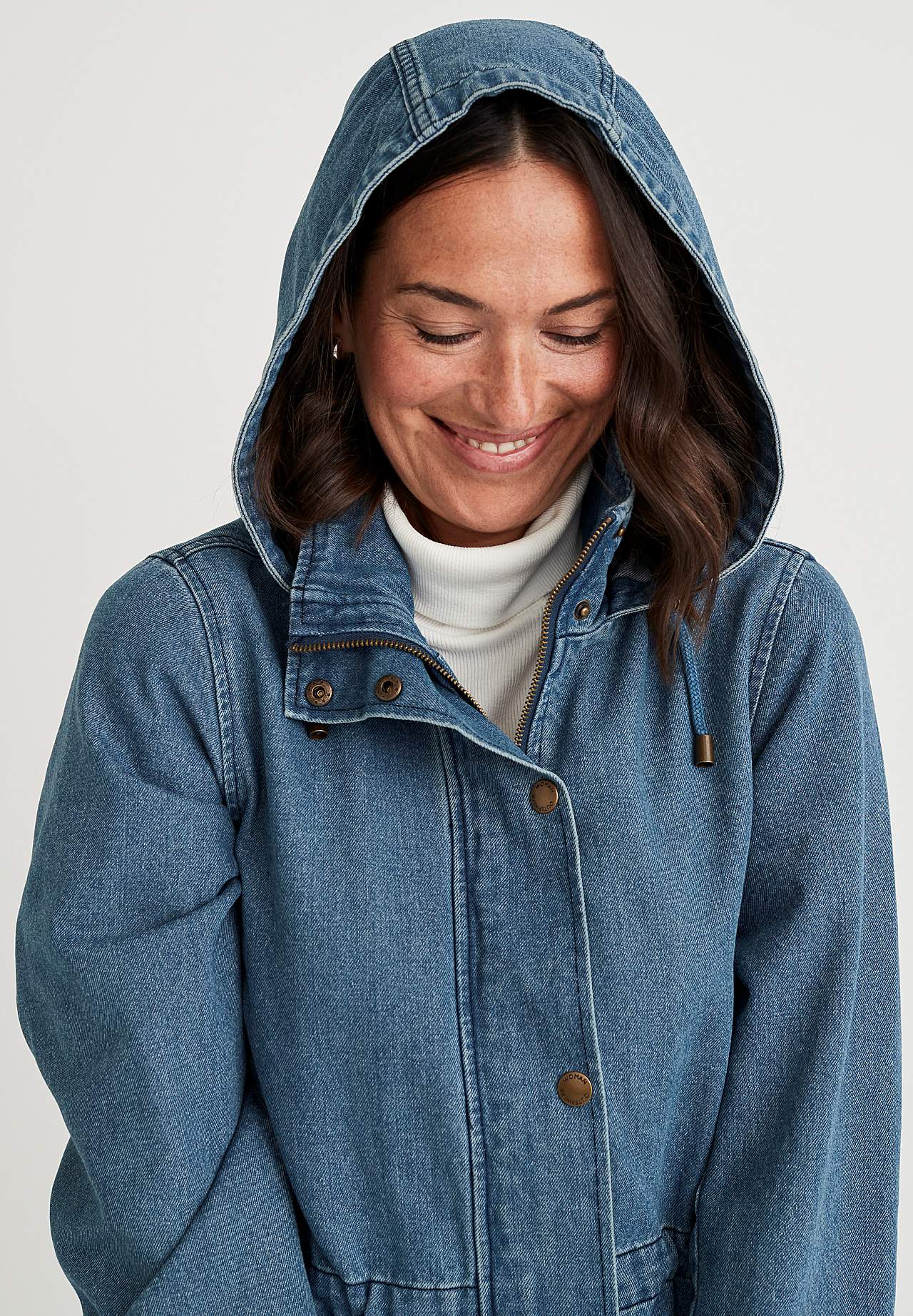 Parka in denim Jane