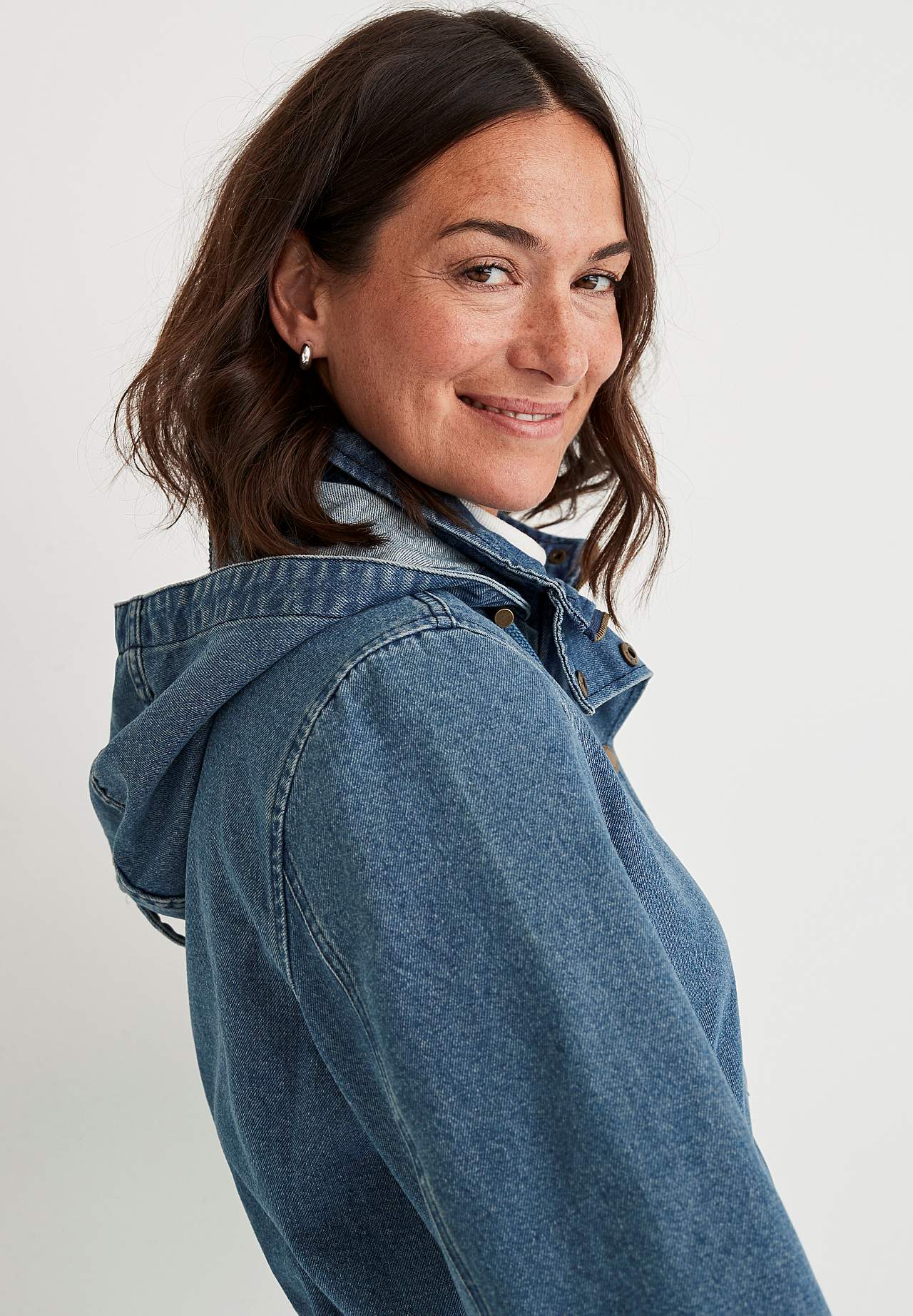 Parka in denim Jane