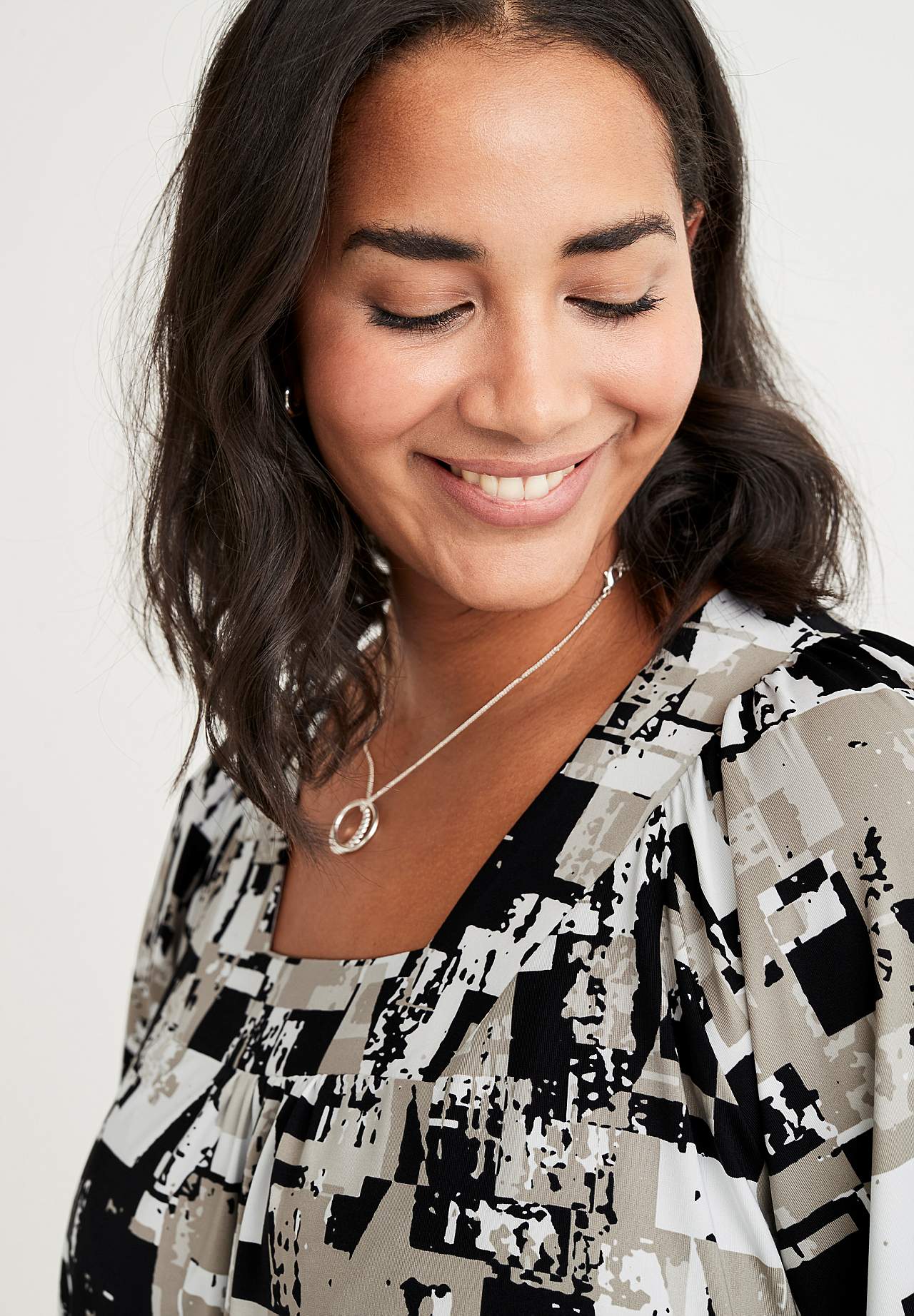 Patterned tunic