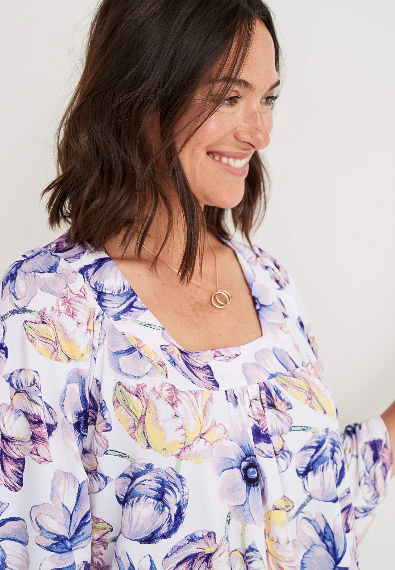 Patterned tunic