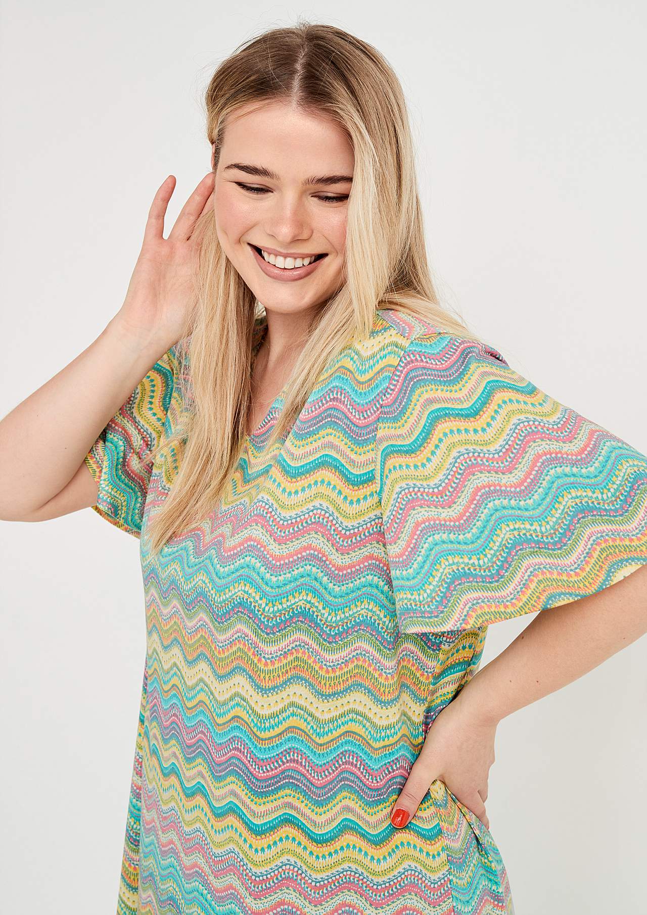 Short-sleeved nightdress Anne