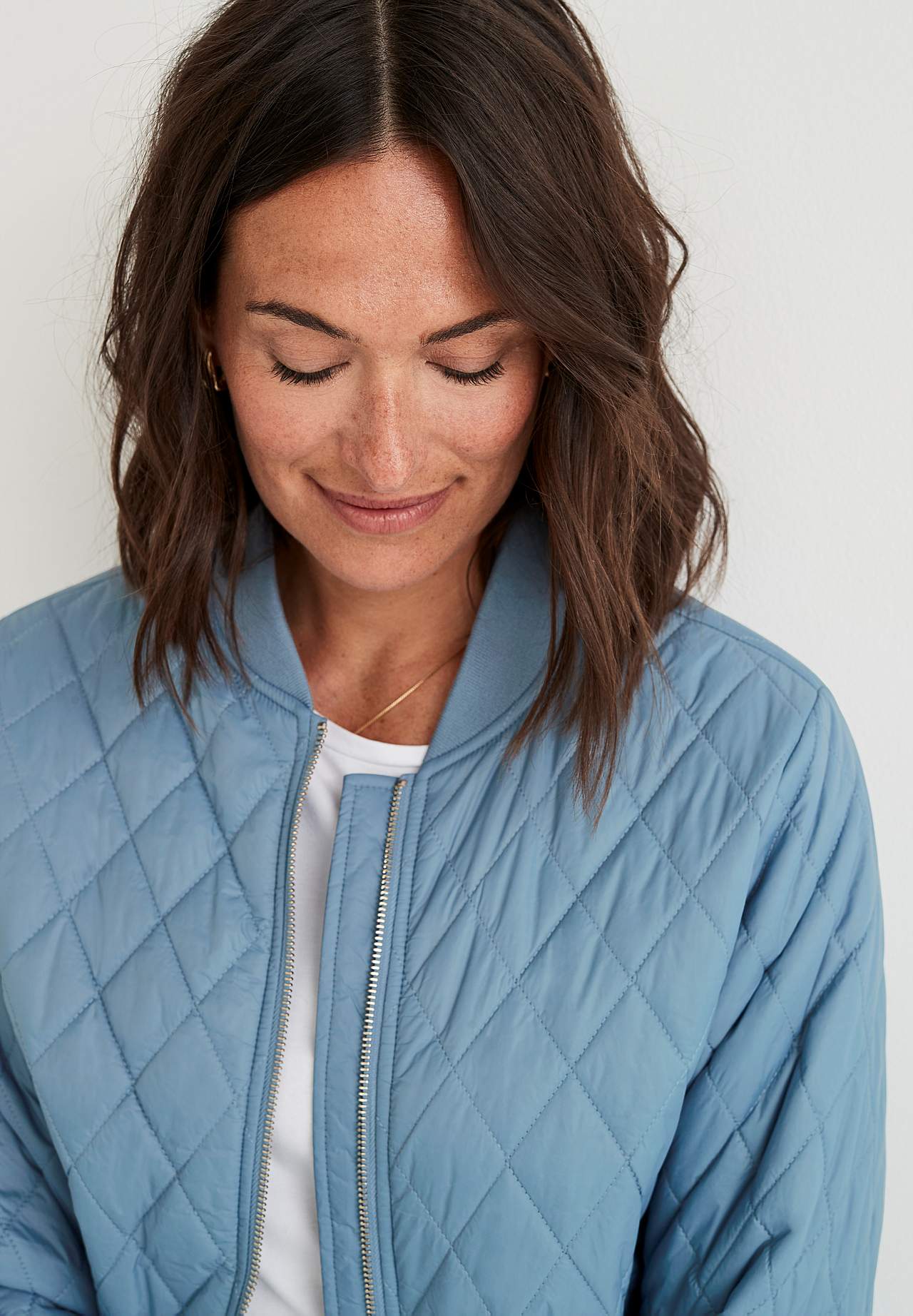 Long, quilted jacket Elena