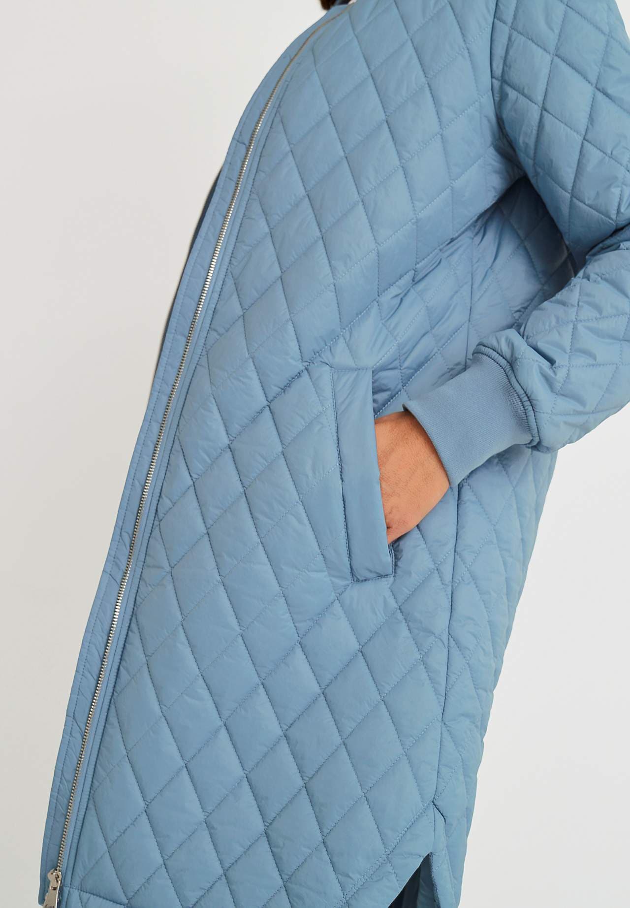Long, quilted jacket Elena