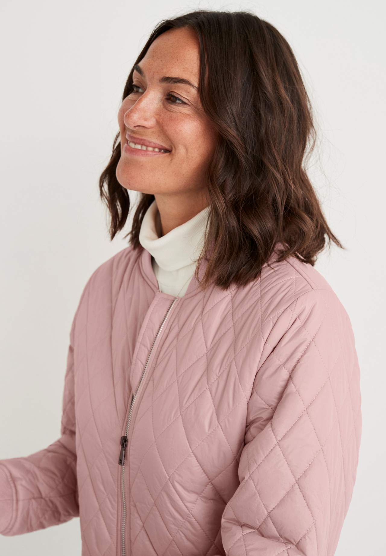 Long, quilted jacket Elena
