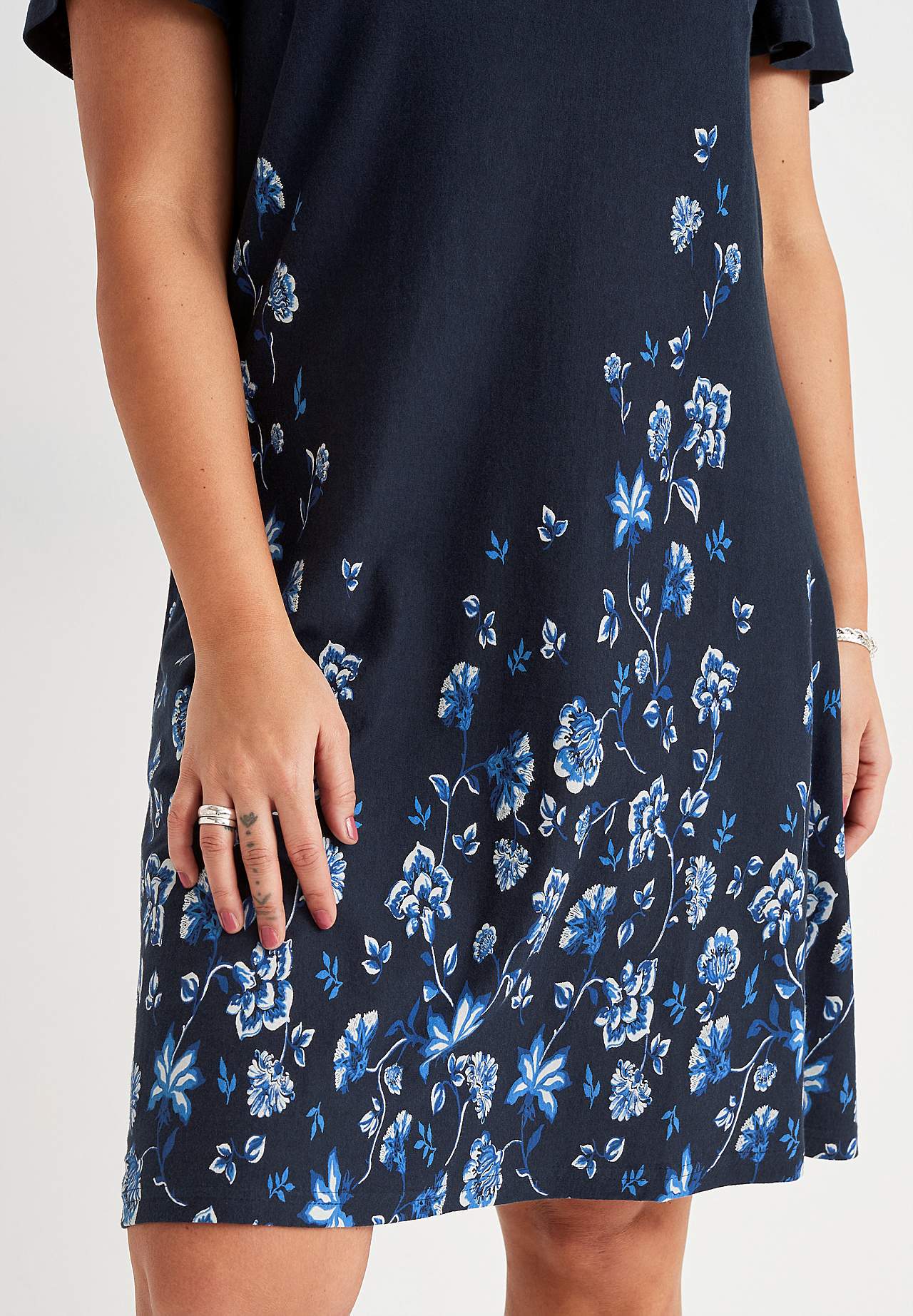 A-lined jersey dress Hanna