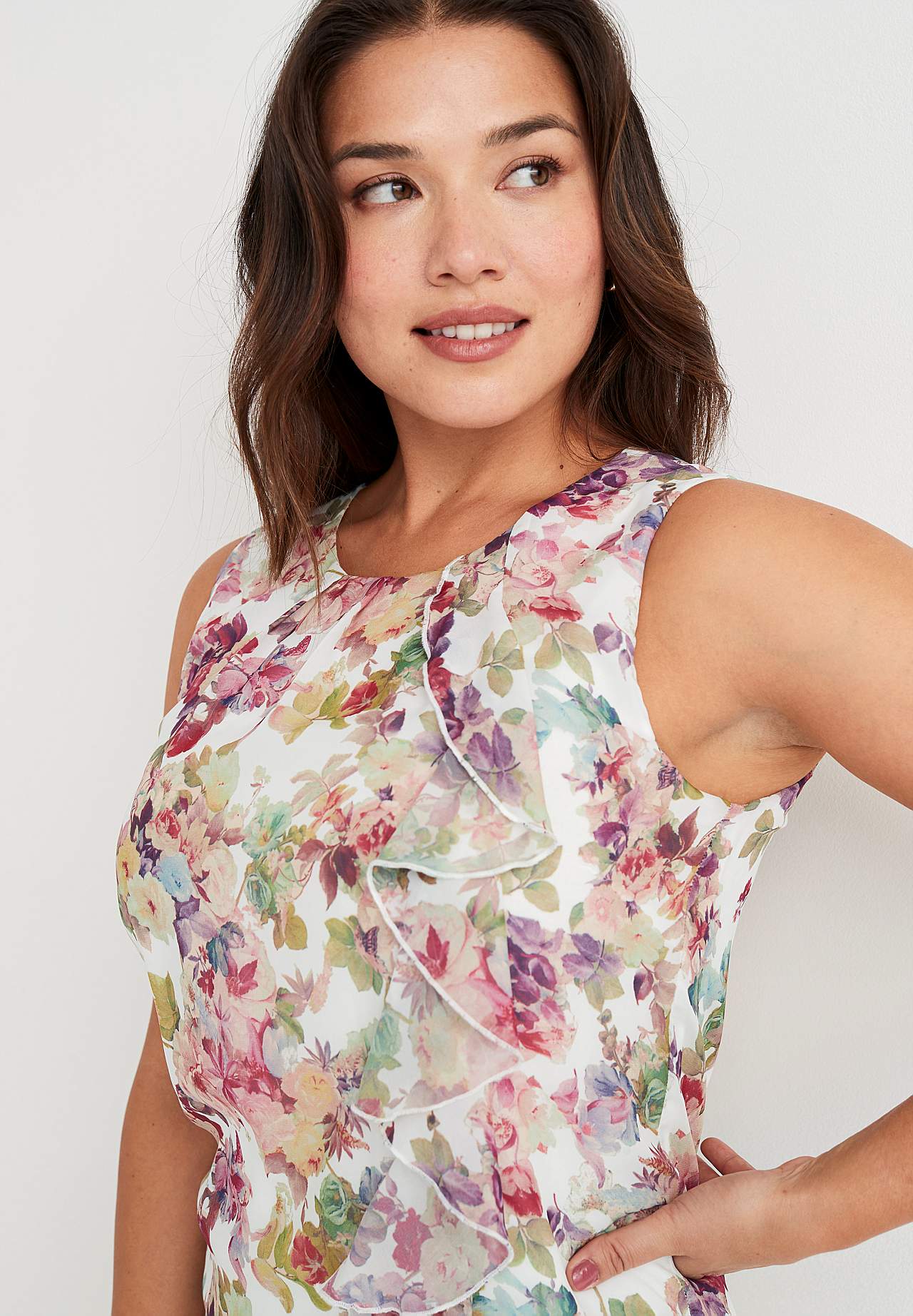 Floral party dress