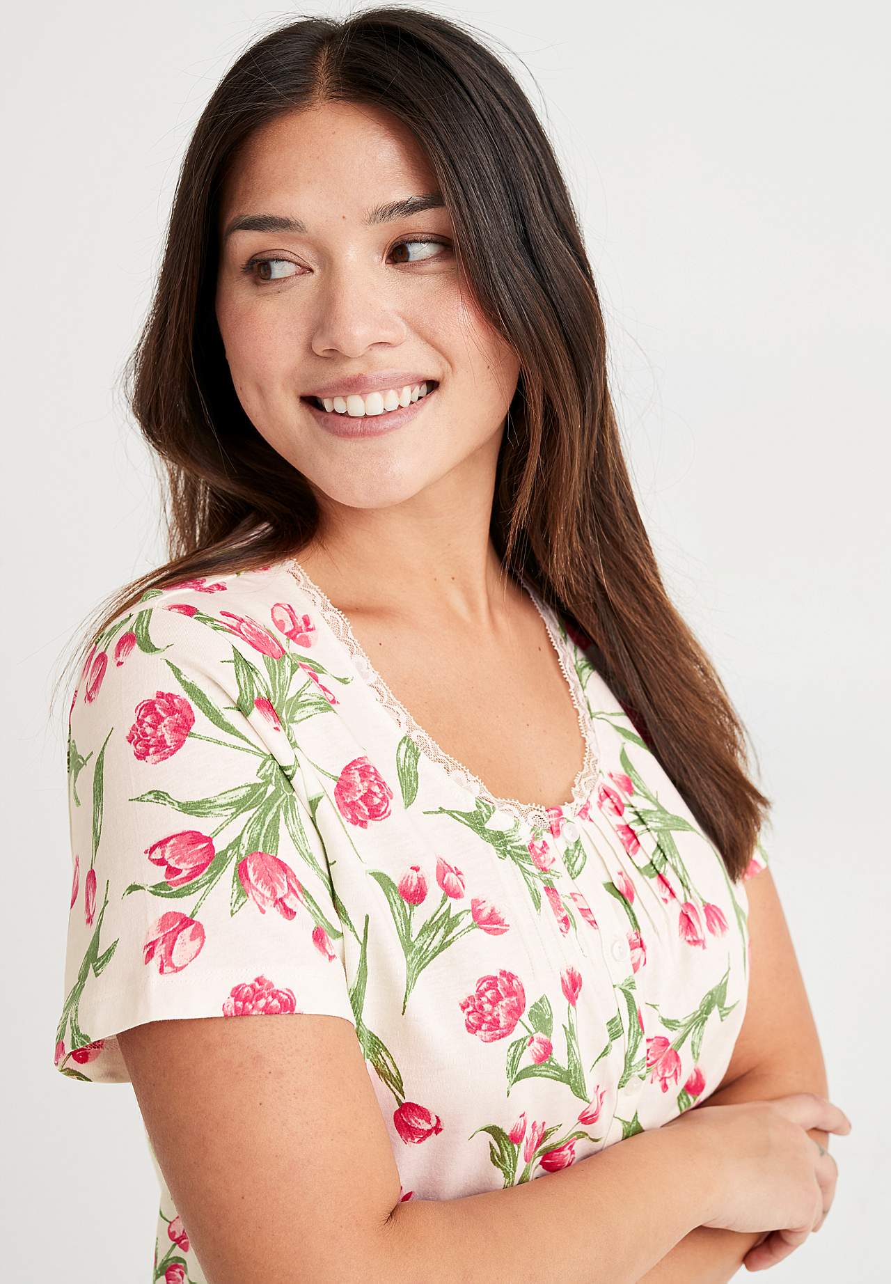 Floral nightdress Hulda