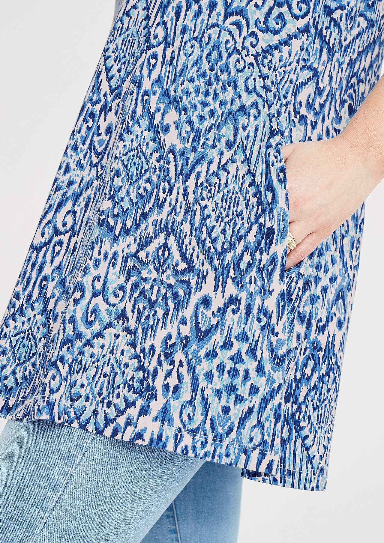 Sleeveless tunic with pockets Sofi