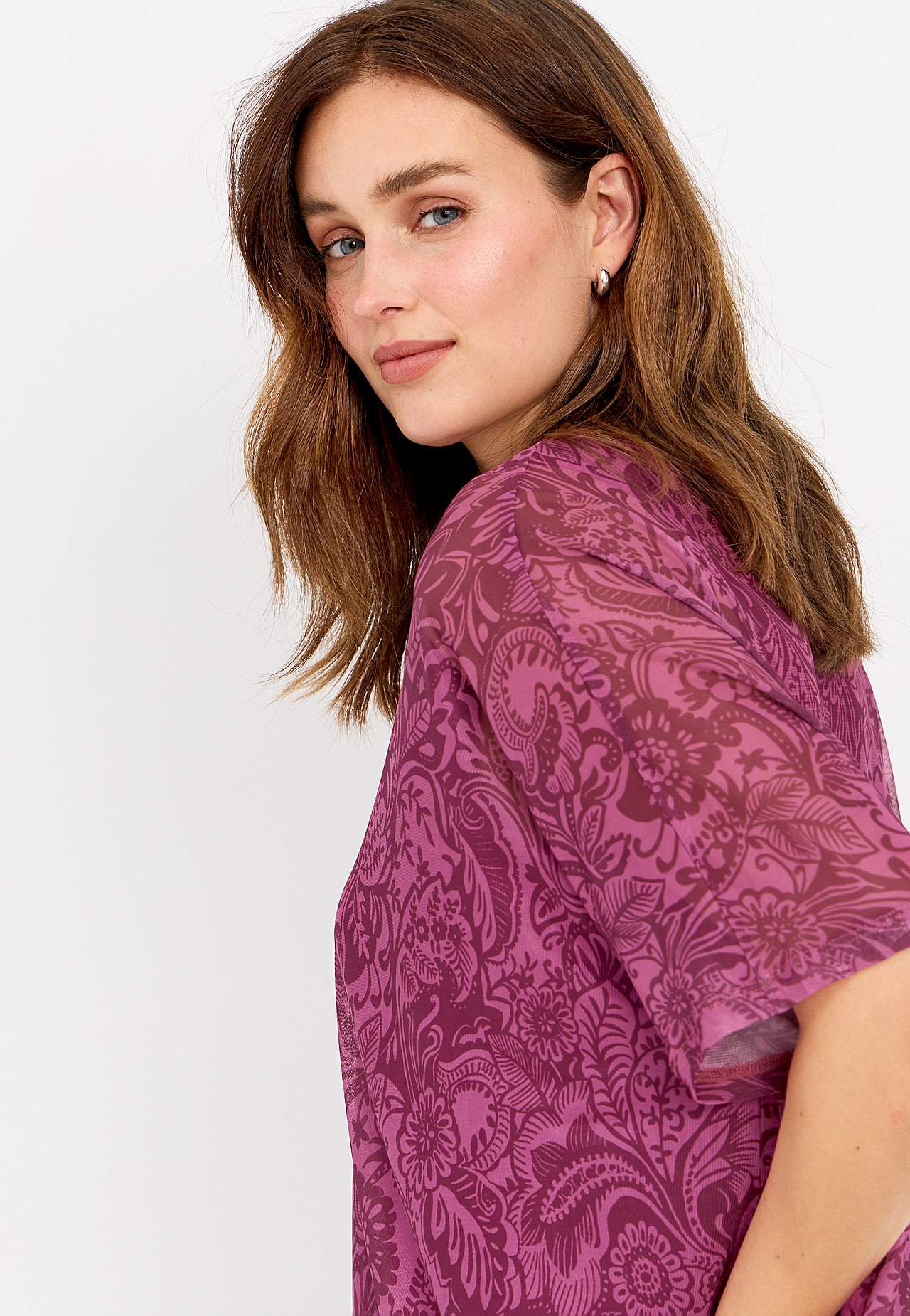 Tunic top in mesh