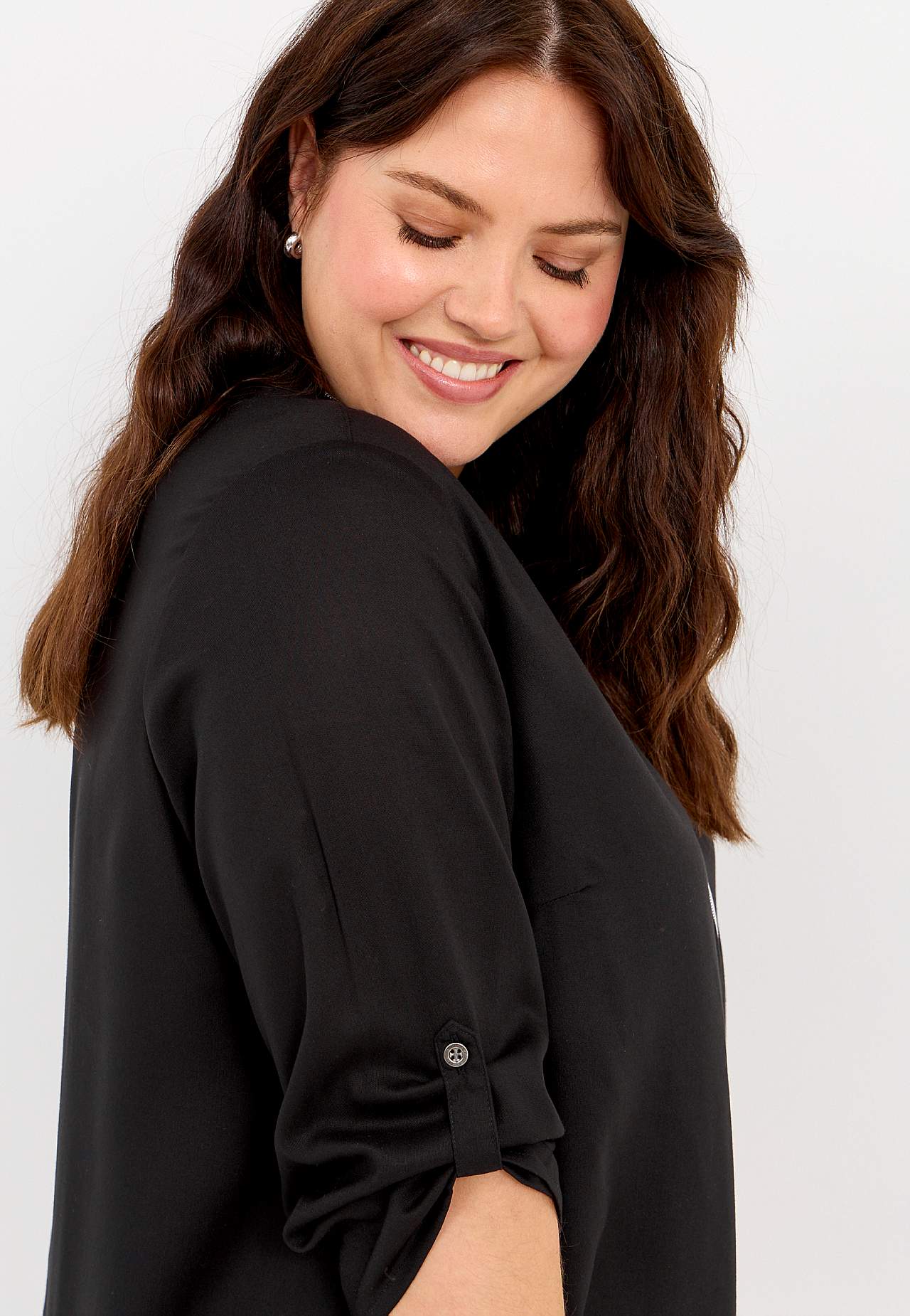 V-neck tunic in two lengths