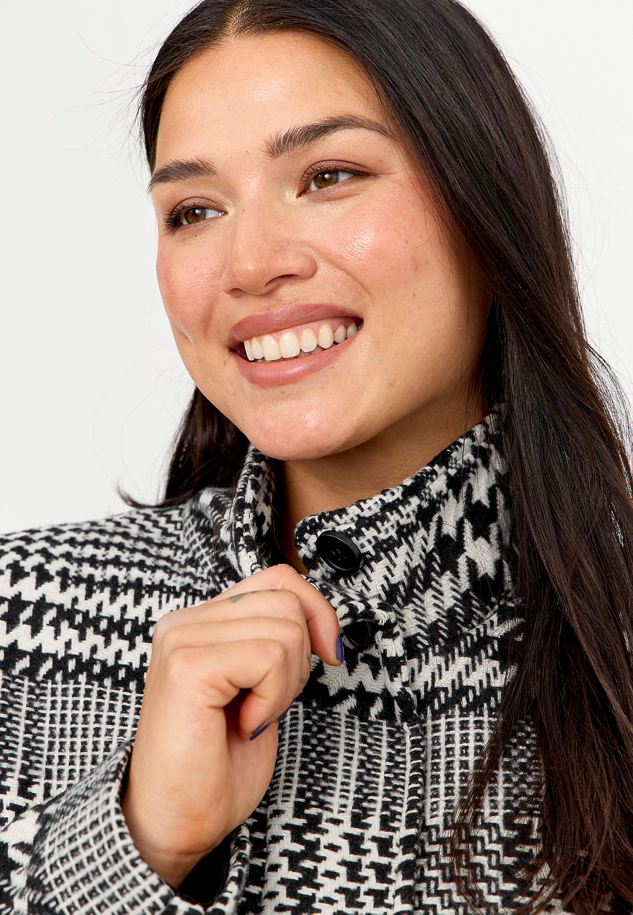 Patterned coat