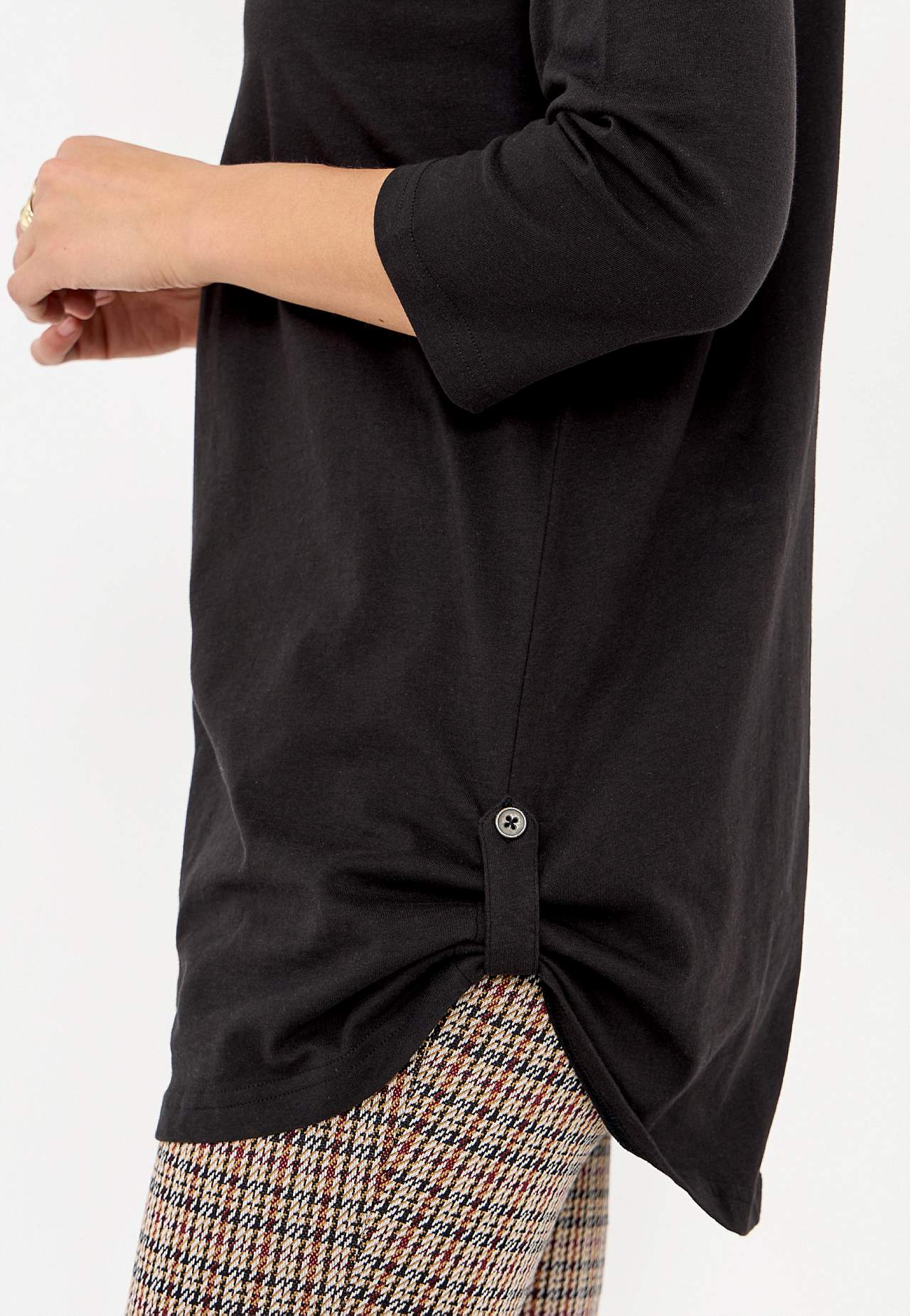Jersey tuniq with 3/4 sleeve 2-pack