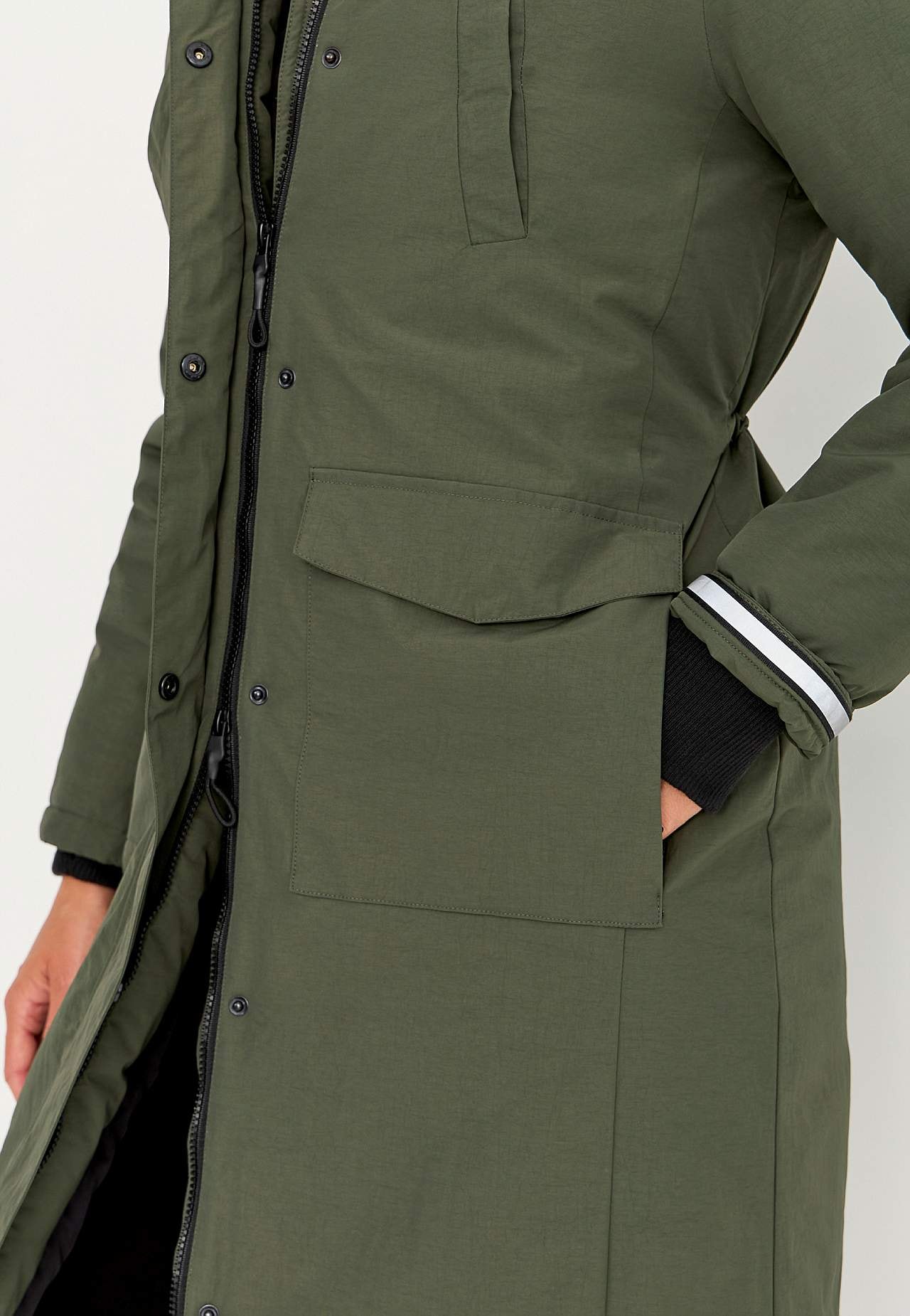 Functional, warm-lined jacket