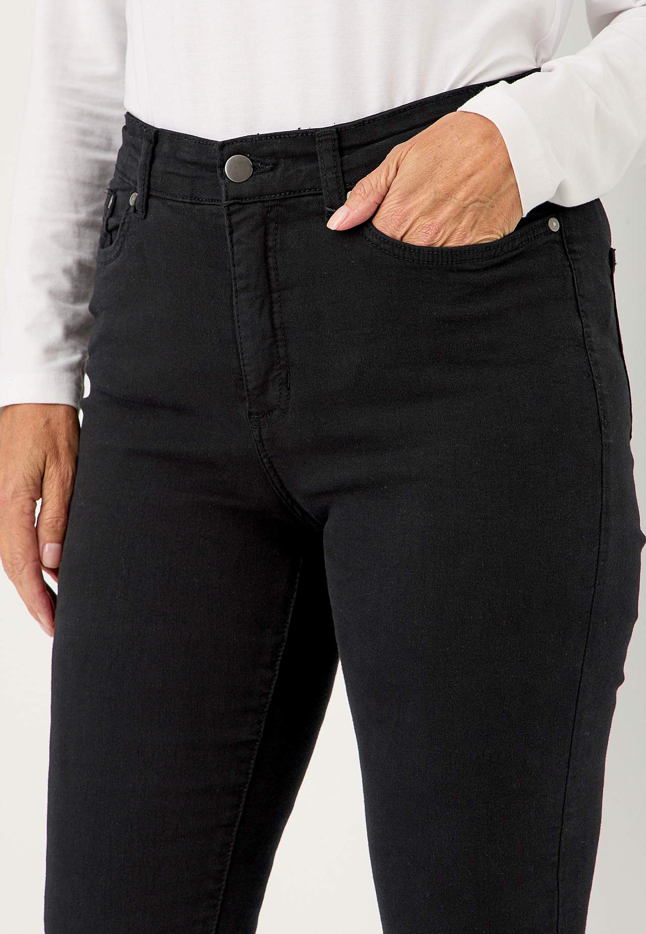 Twill jeans with superstretch