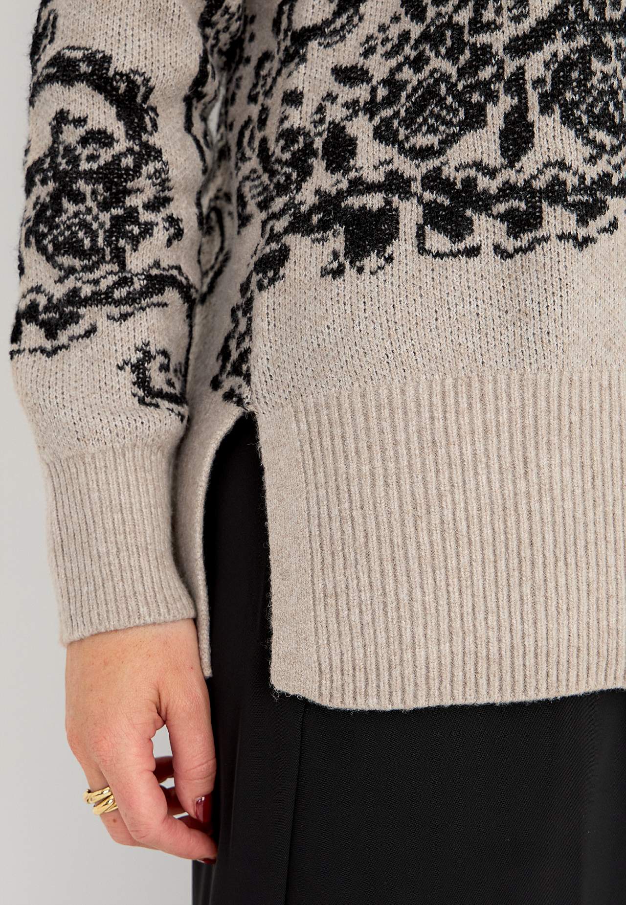 Stitch knit sweater Harriet
