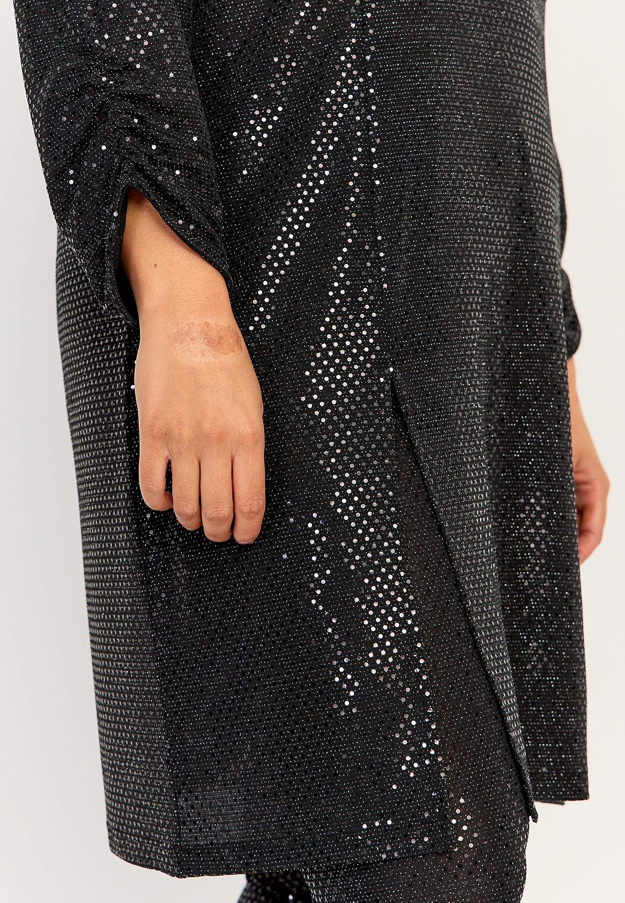 Party tunic with paillettes