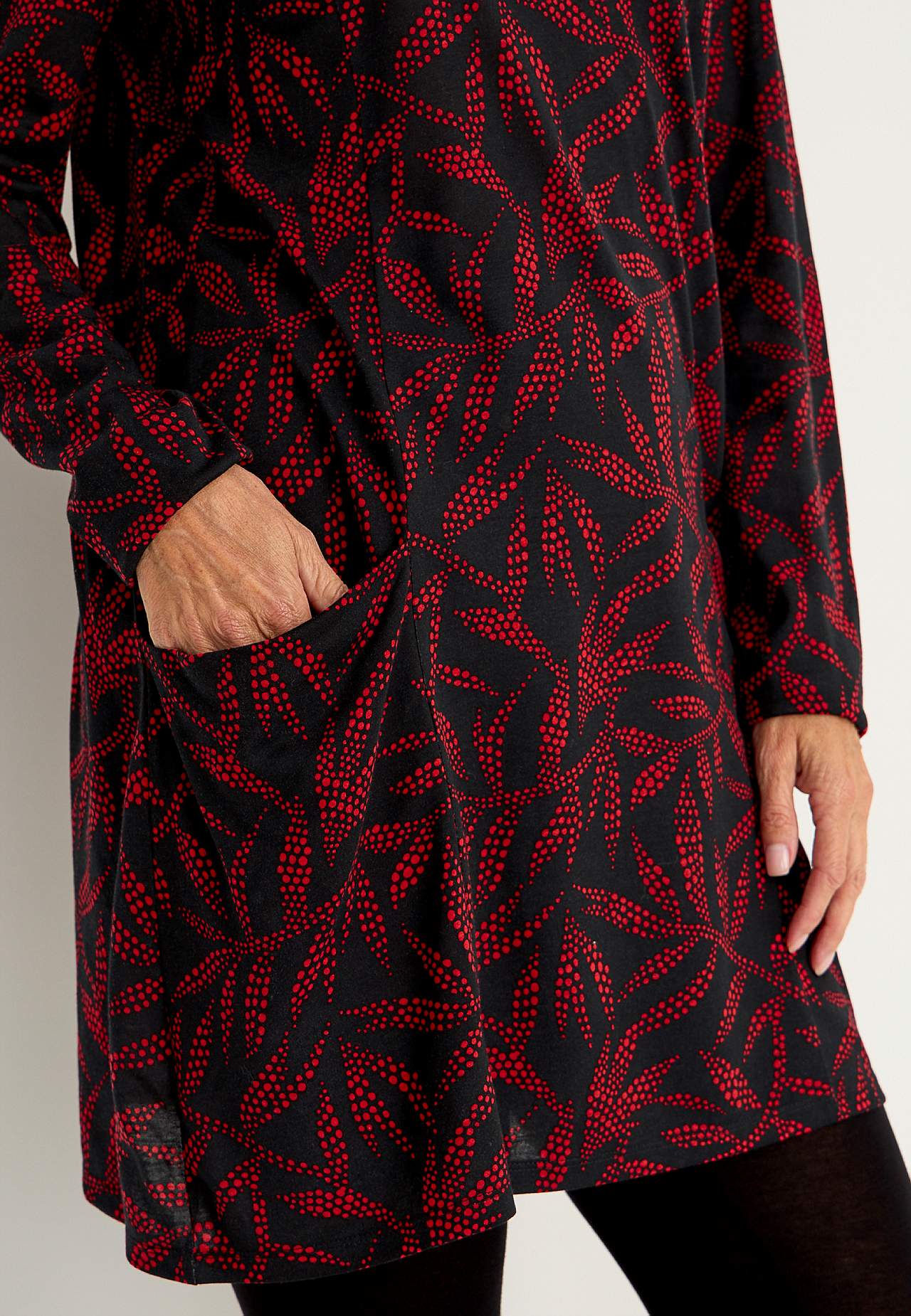 Patterned tunic