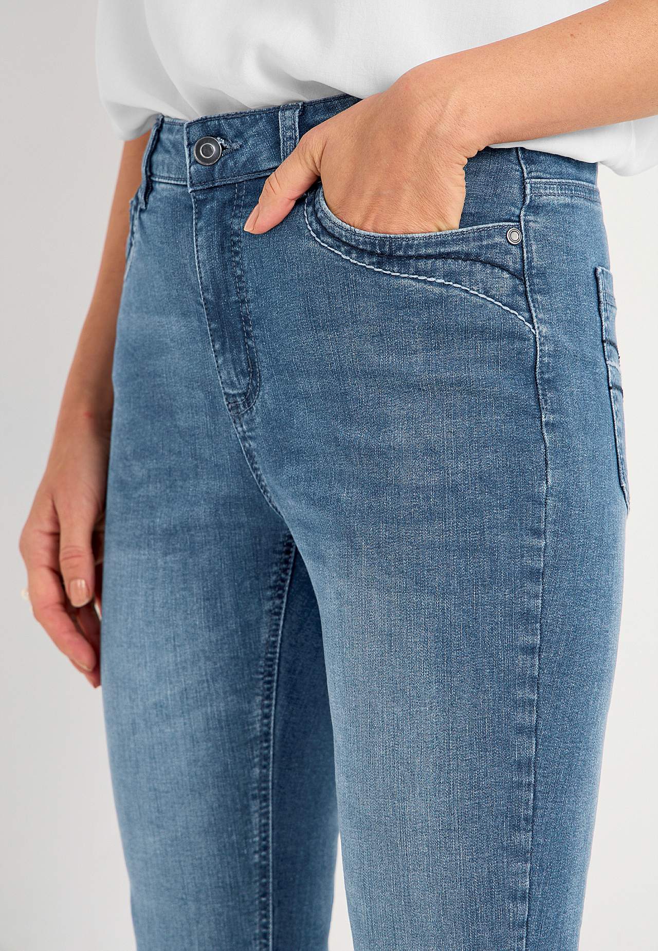 Stretch jeans with bootcut Anja