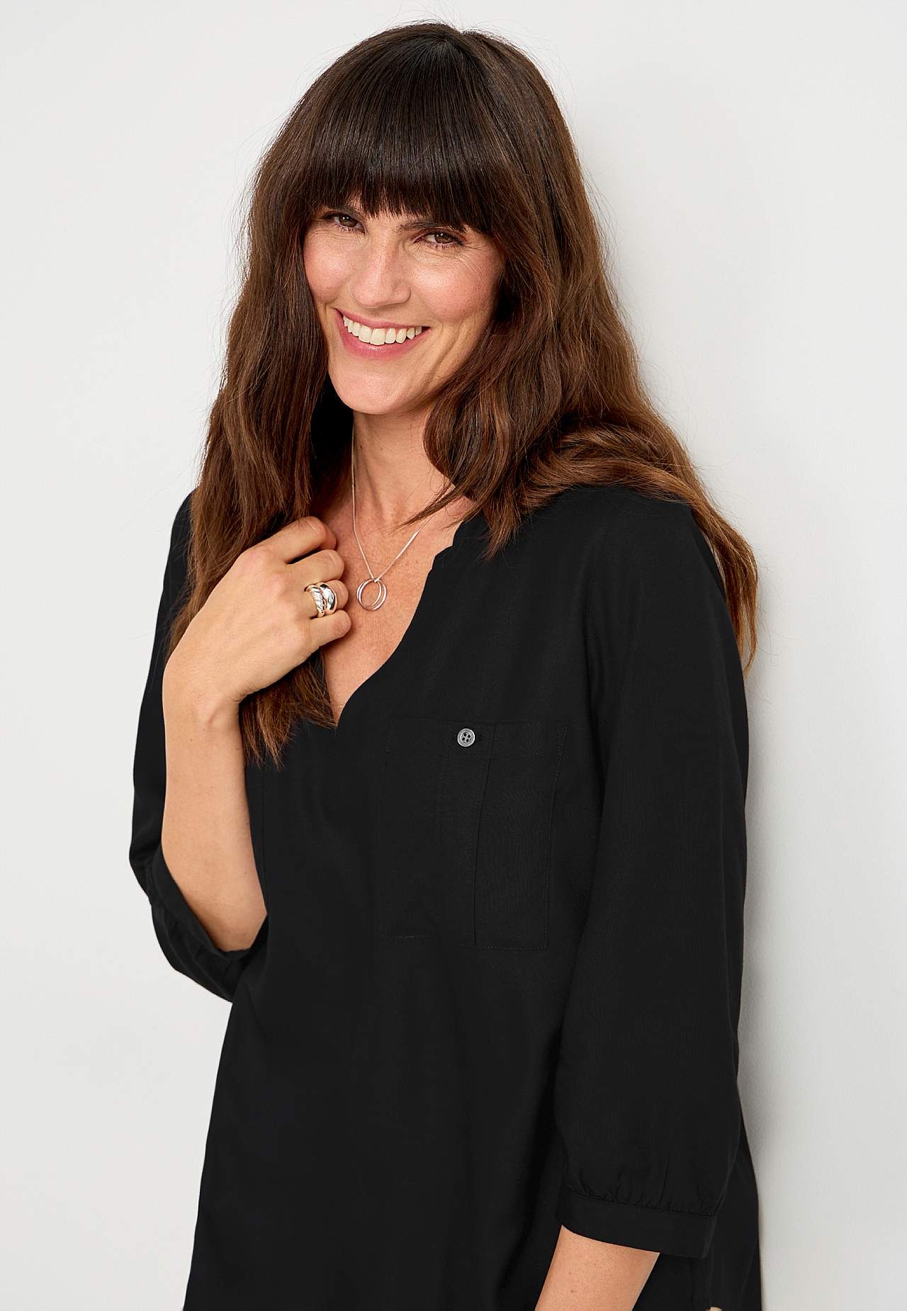 Blouse with pockets Marlene