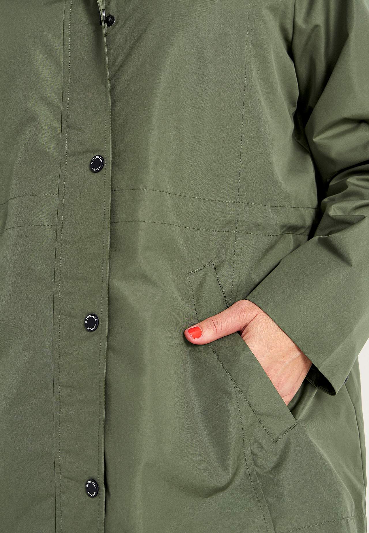 Windproof jacket with hood