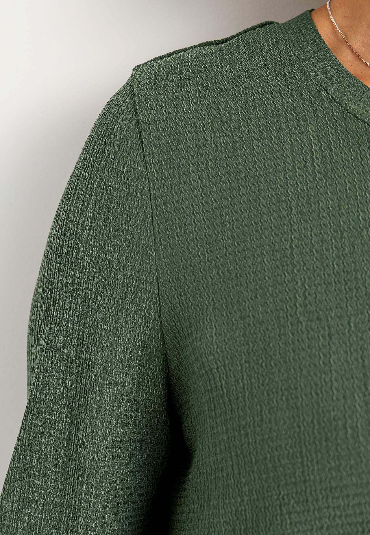 Jersey tuniq with 3/4 sleeve