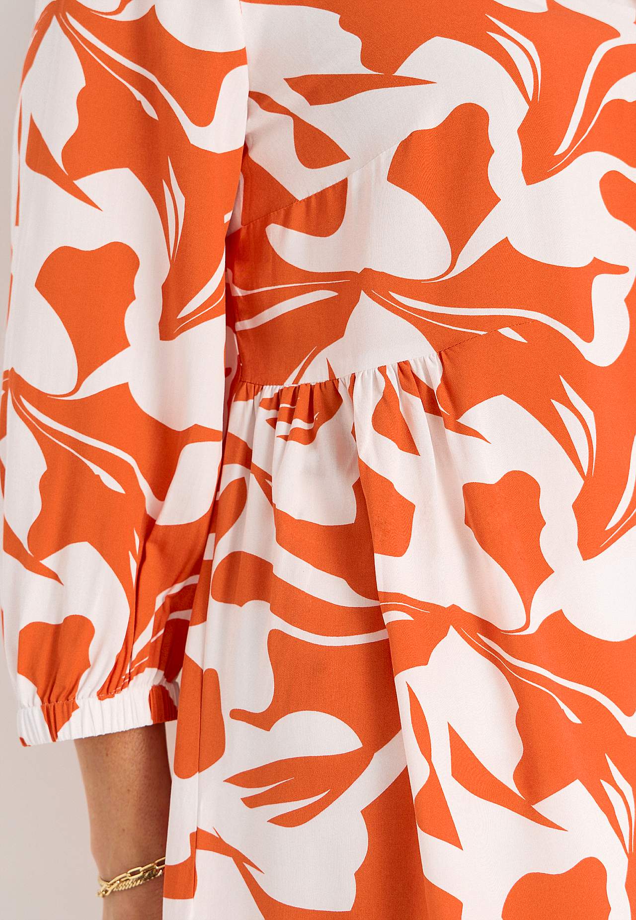 Tunic with 3/4 sleeve