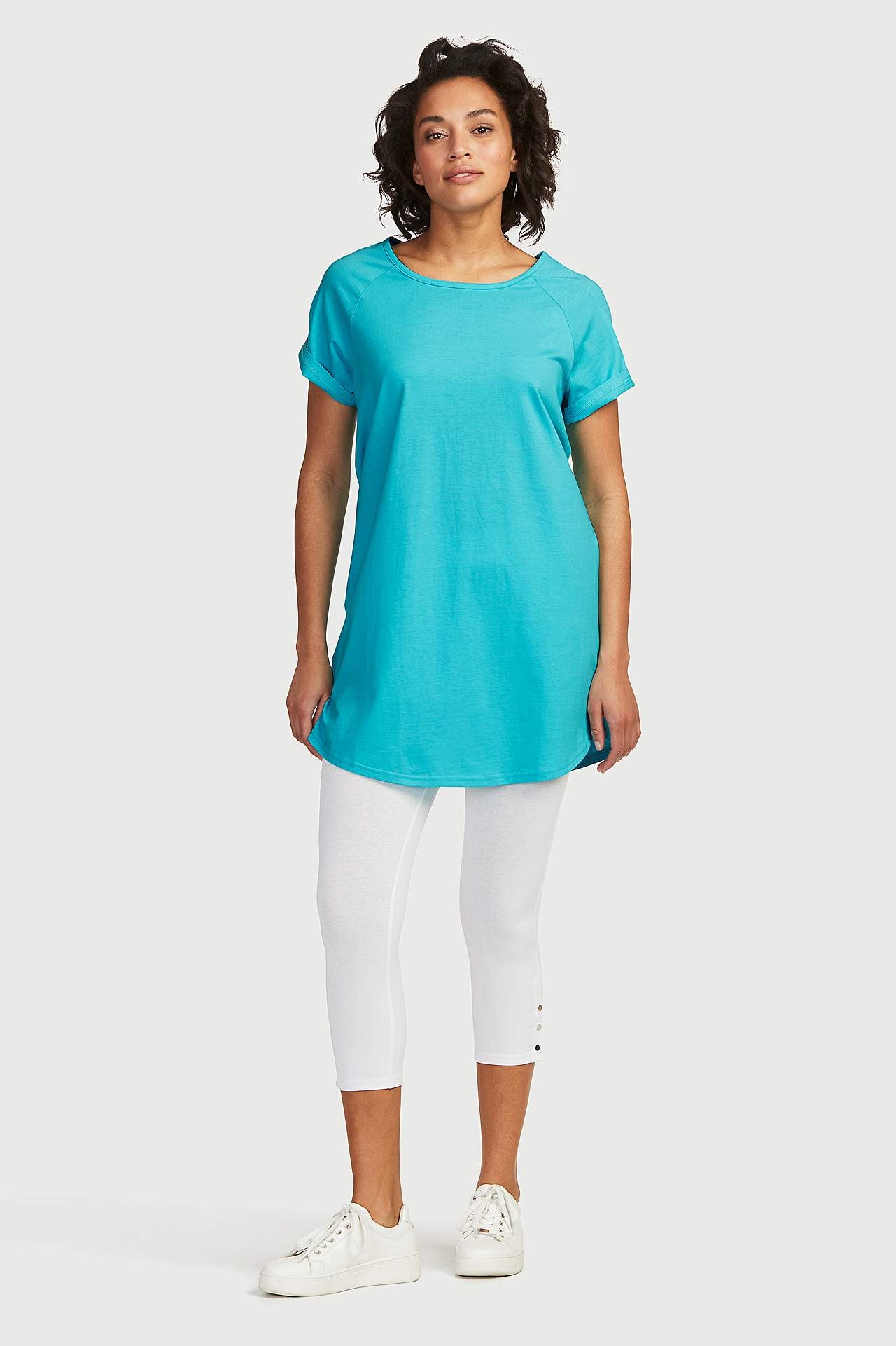 Tunic in organic cotton 2-pack