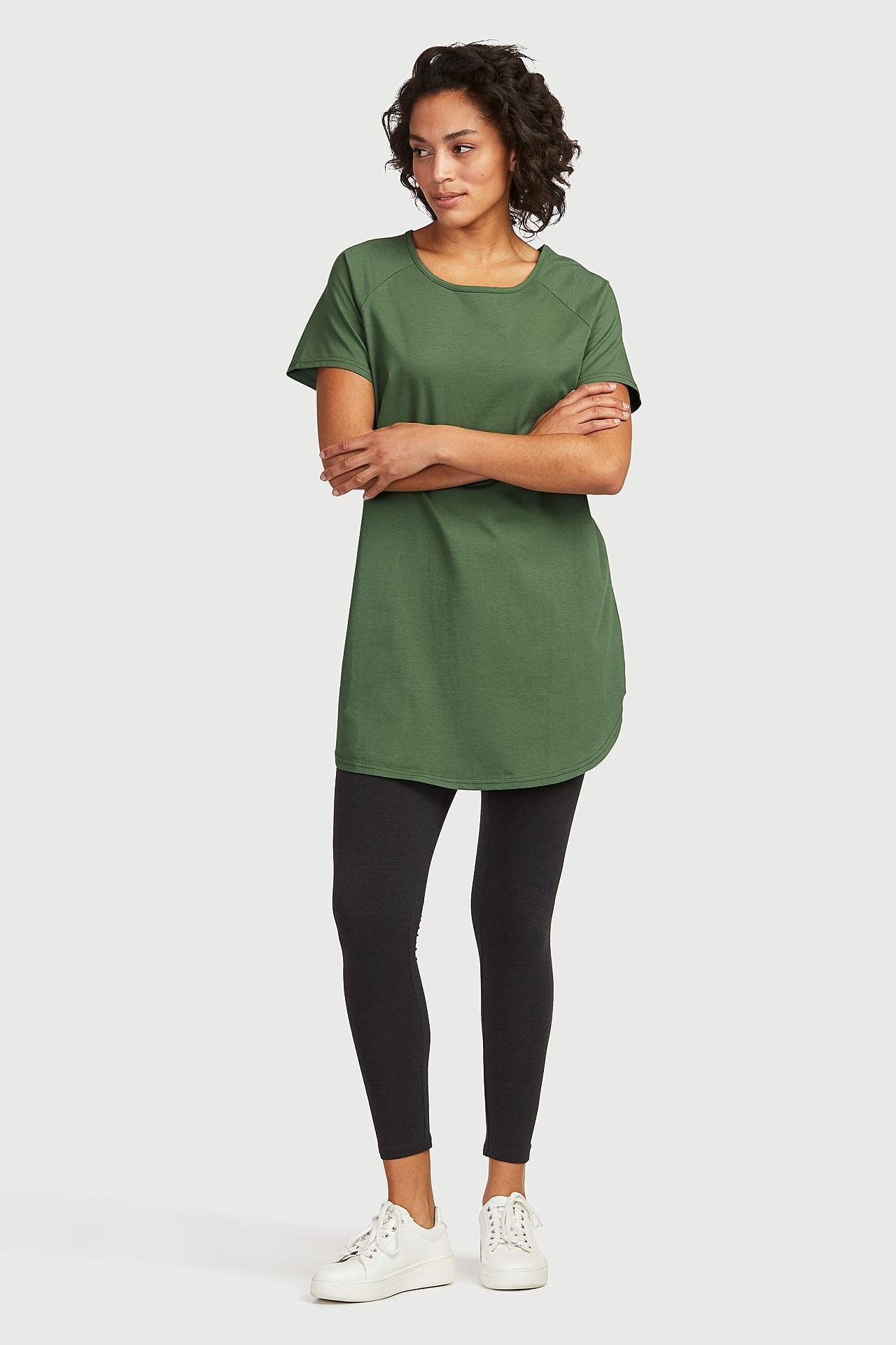 Tunic in organic cotton 2-pack