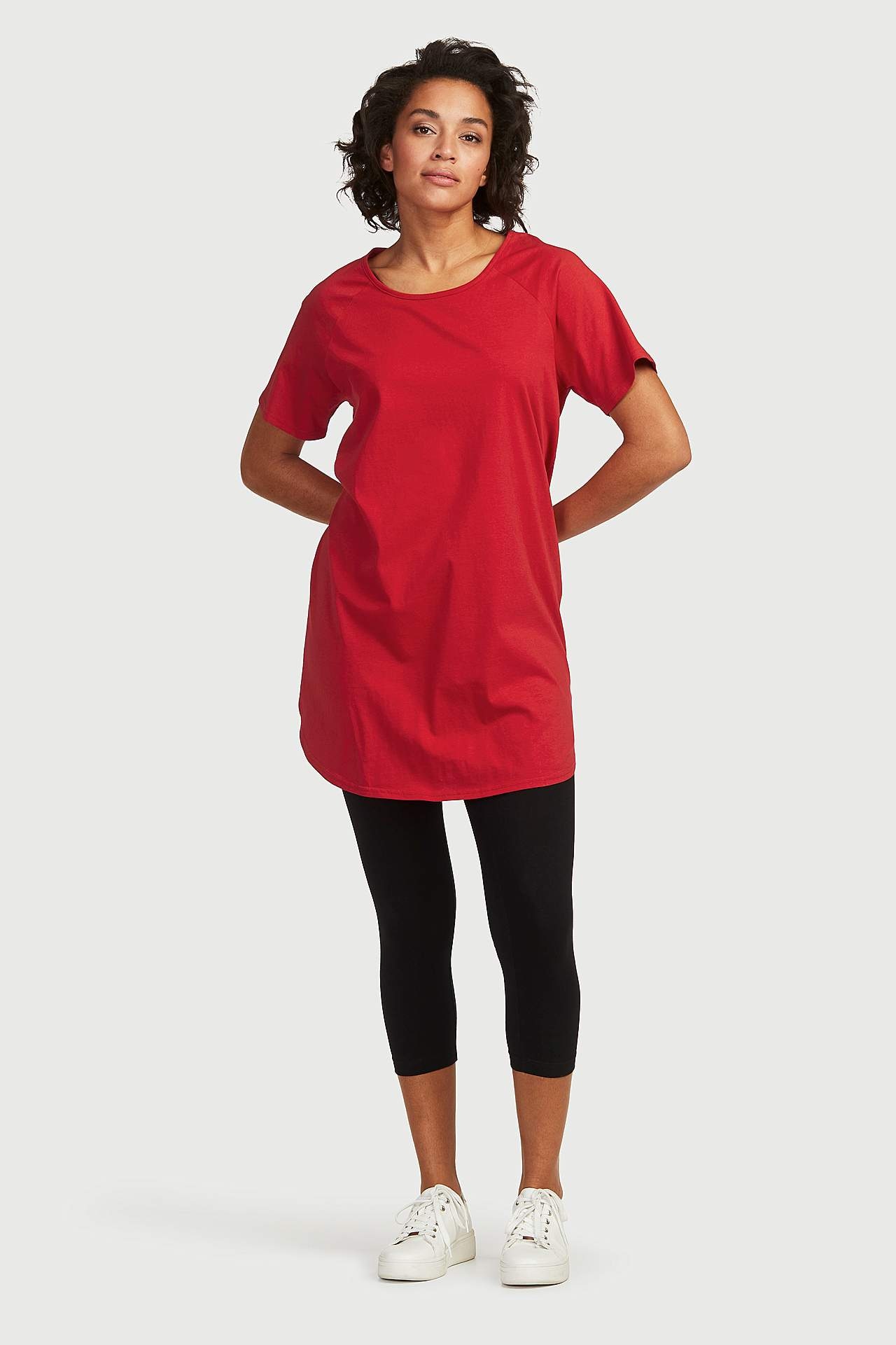 Tunic in organic cotton 2-pack