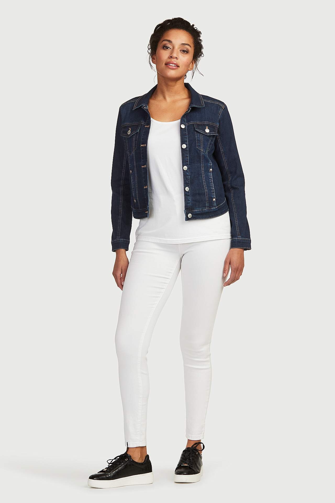 Twill jeans with superstretch
