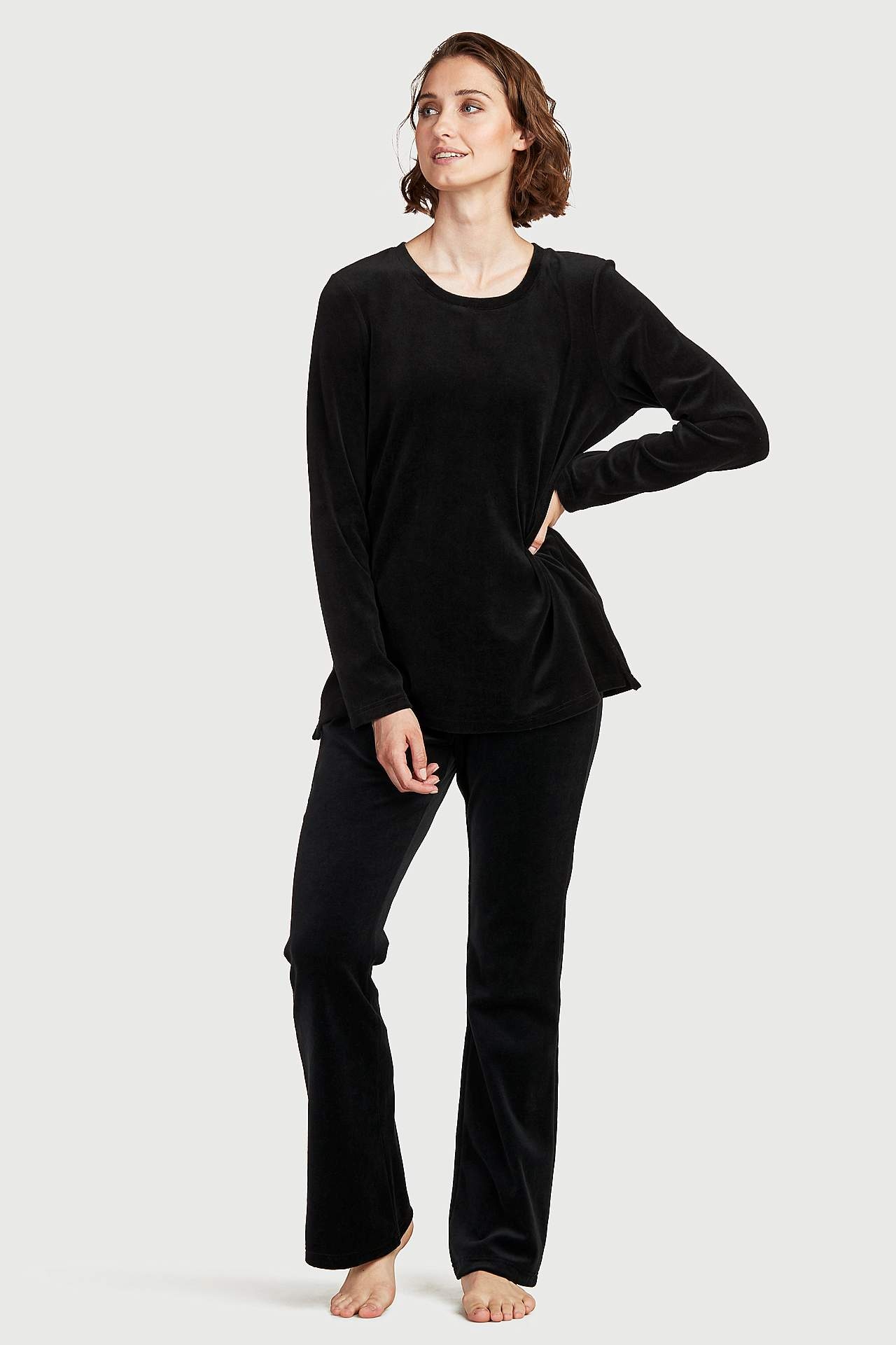 Velour sweater Wilma