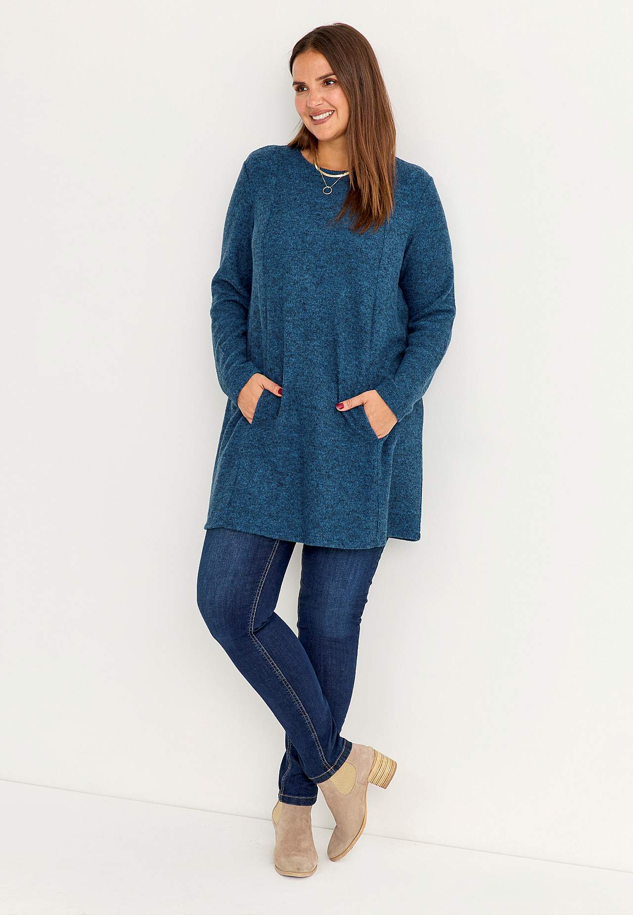 Super soft tunic with pockets