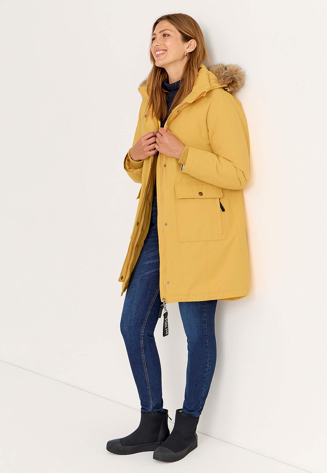Warm-lined parka