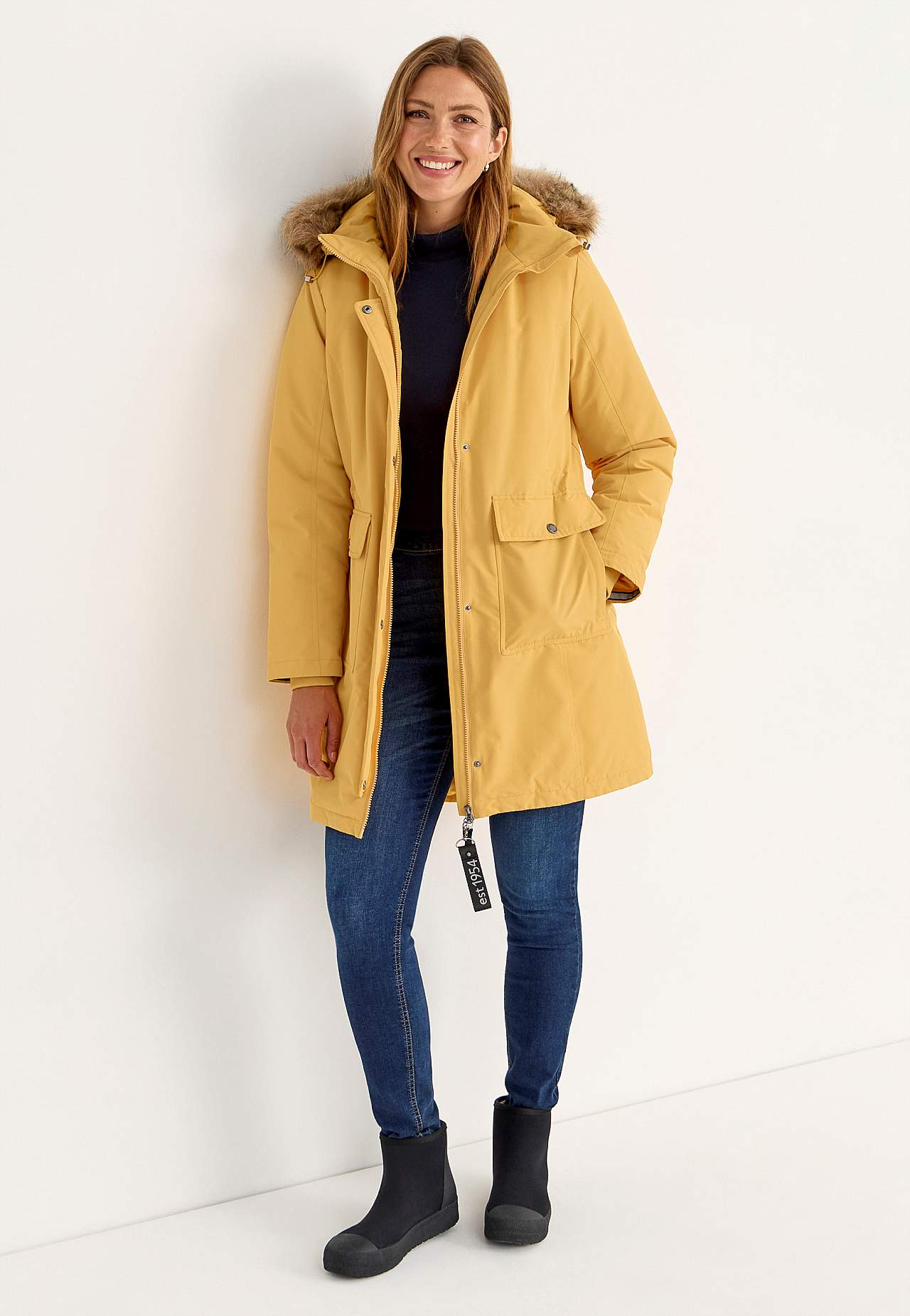 Warm-lined parka