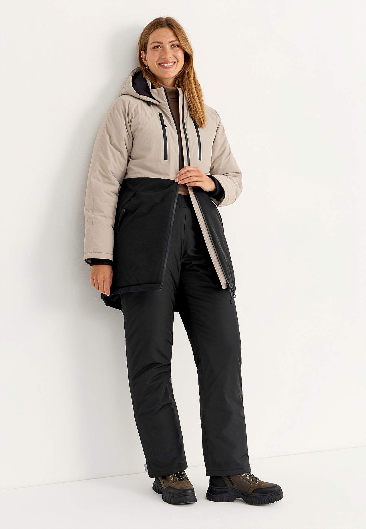 Functional, warm-lined jacket