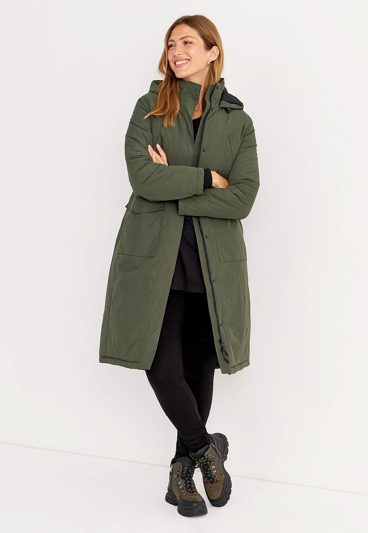 Functional, warm-lined jacket