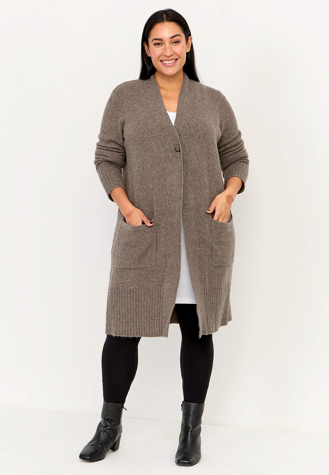Soft, long cardigan Harriet