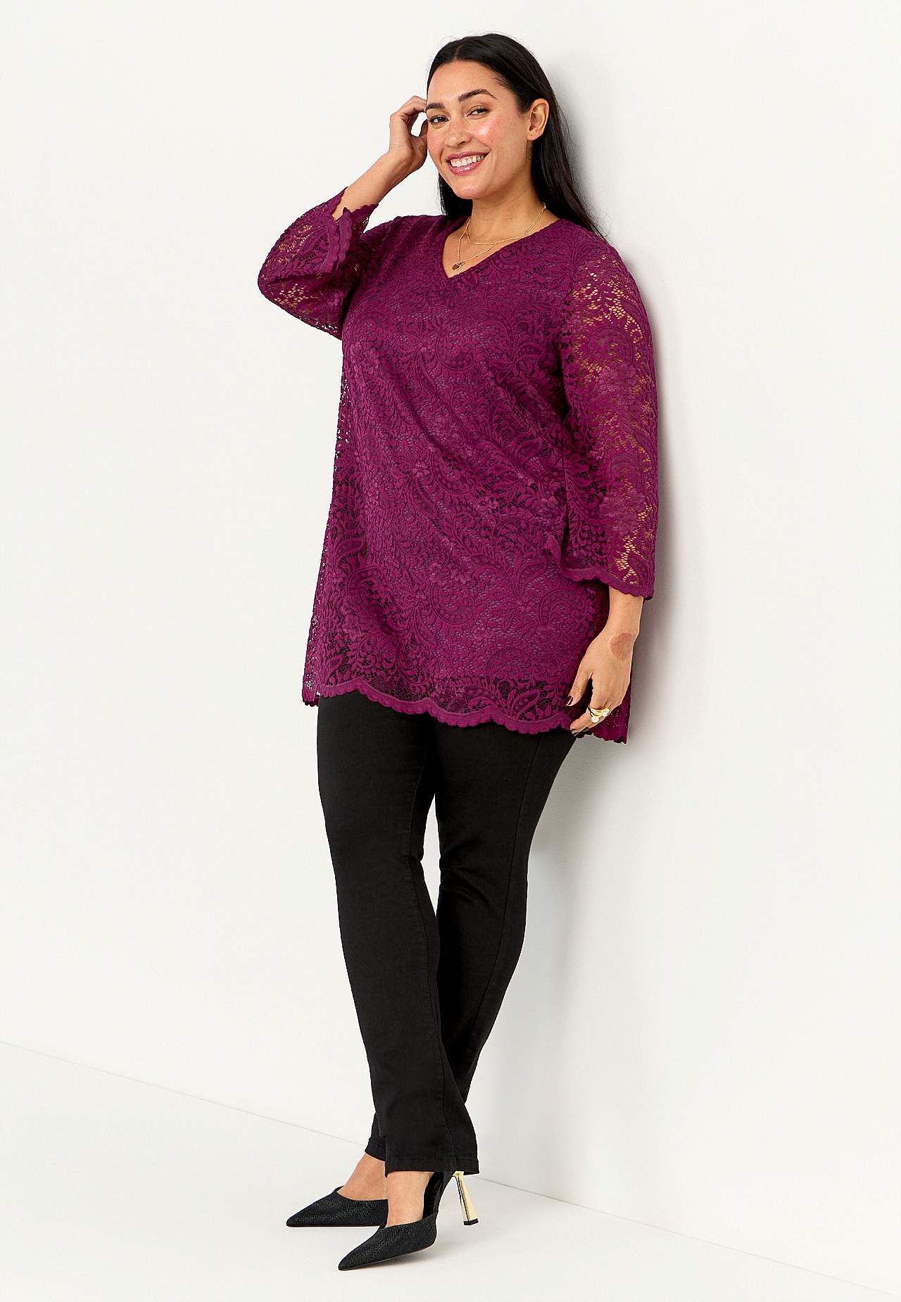 Beautiful lace tunic