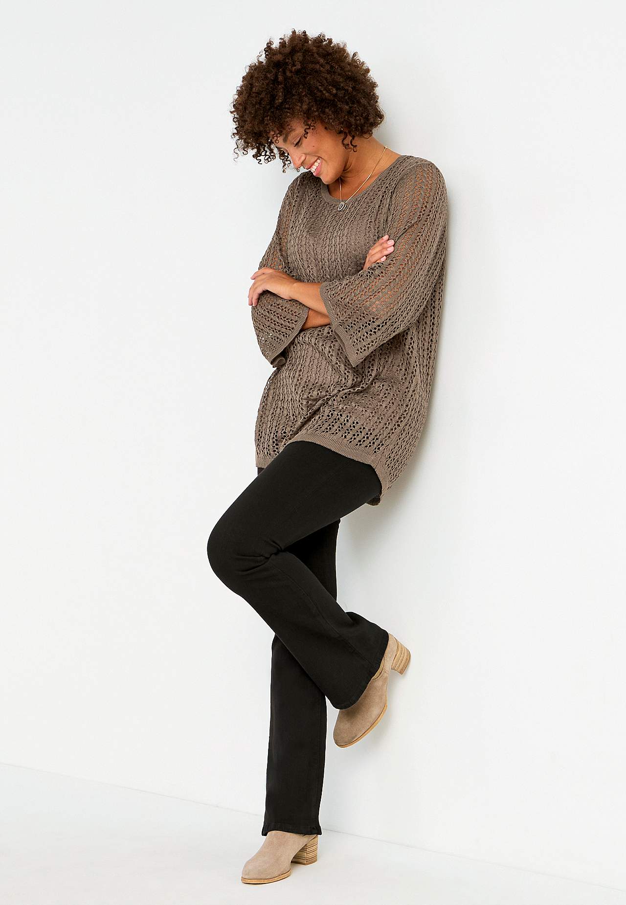 Knitted tunic