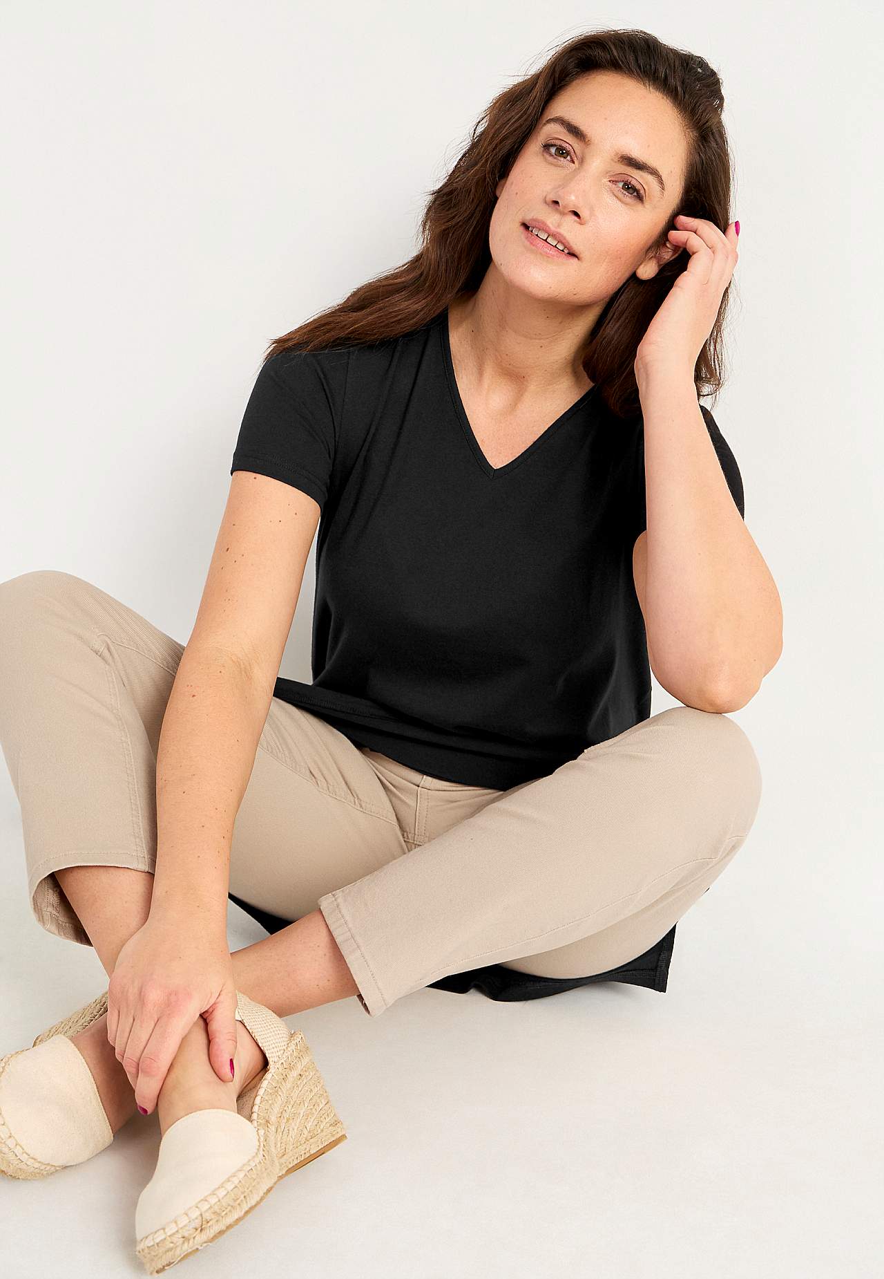 Short-sleeved jersey tuniq 2-pack