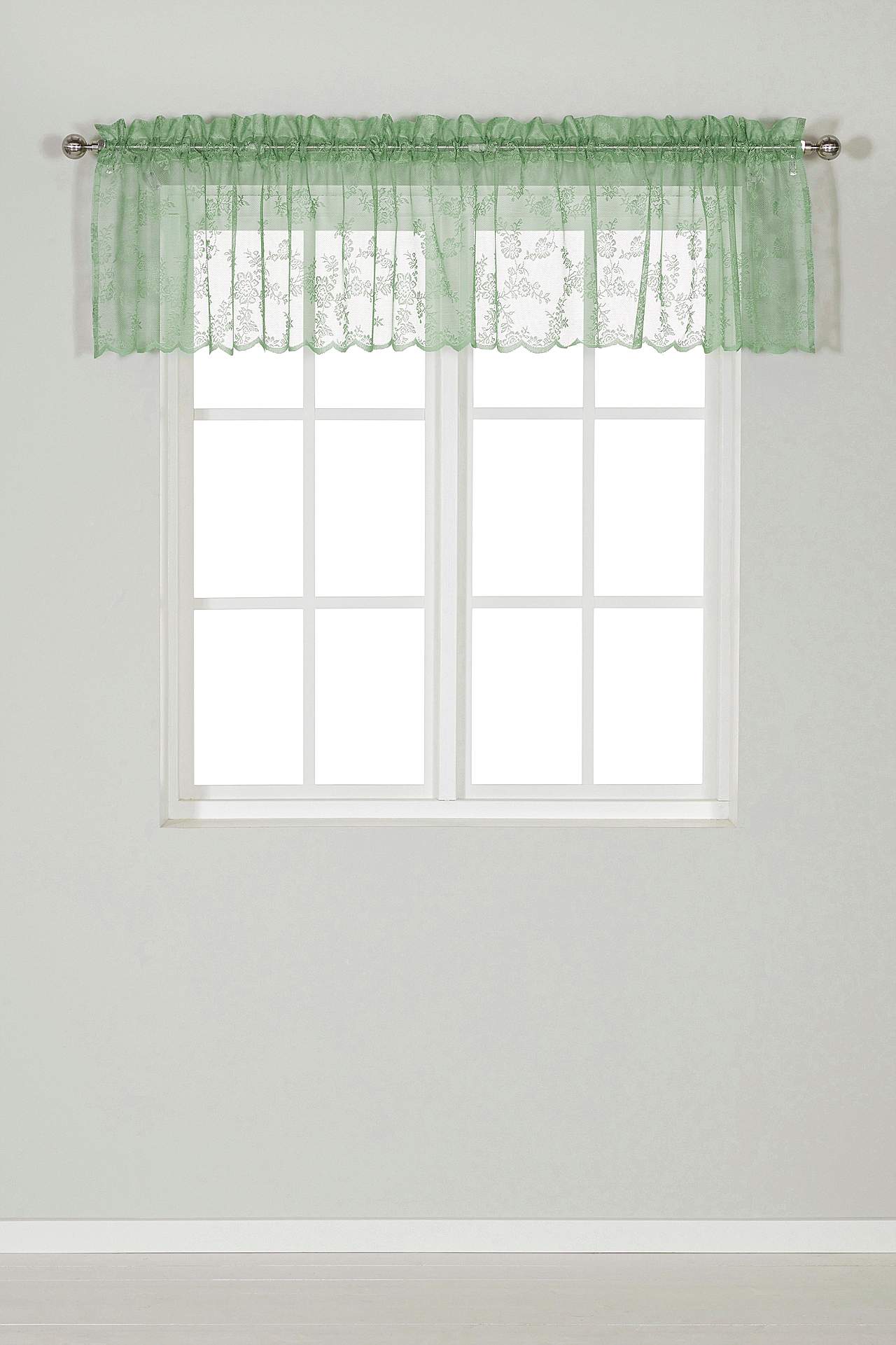 Patterned lace curtain Rosalyn